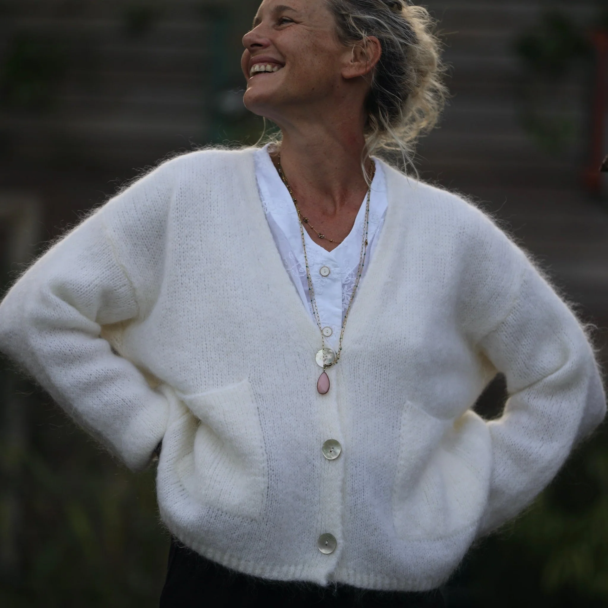 Gilet Eve Ivoire - Image 7