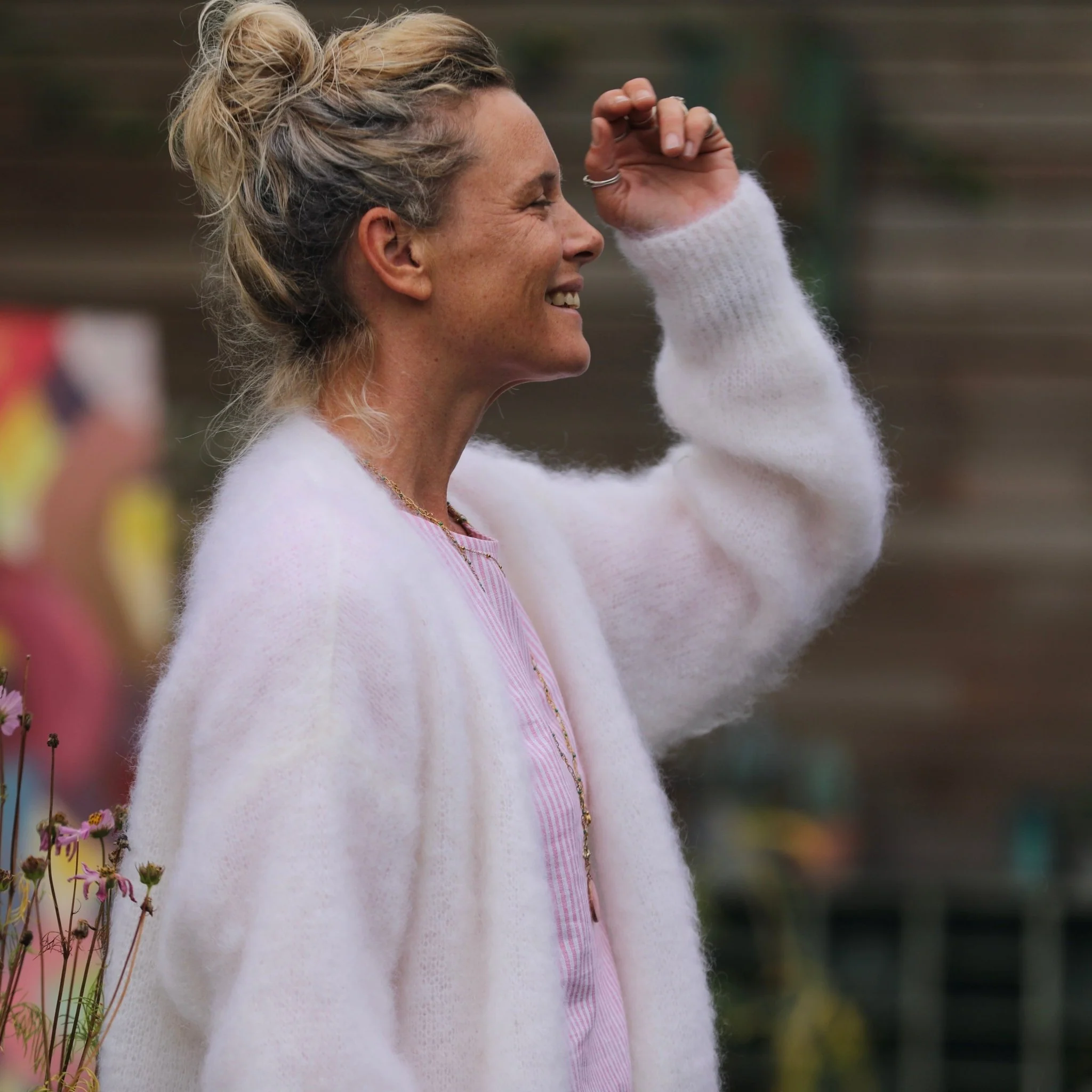 Gilet Heidi ivoire - Image 4