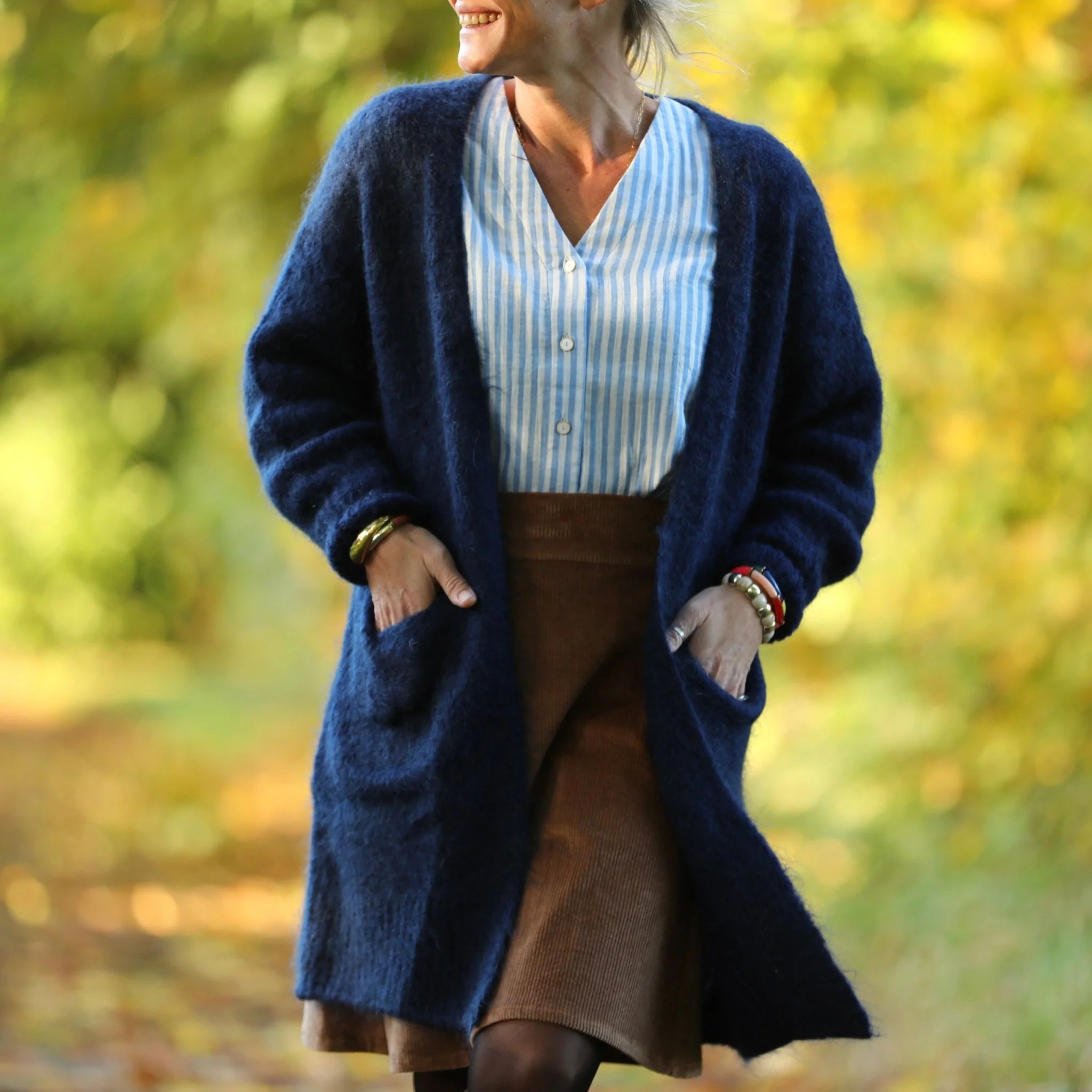 Gilet Naïs - Bleu marine