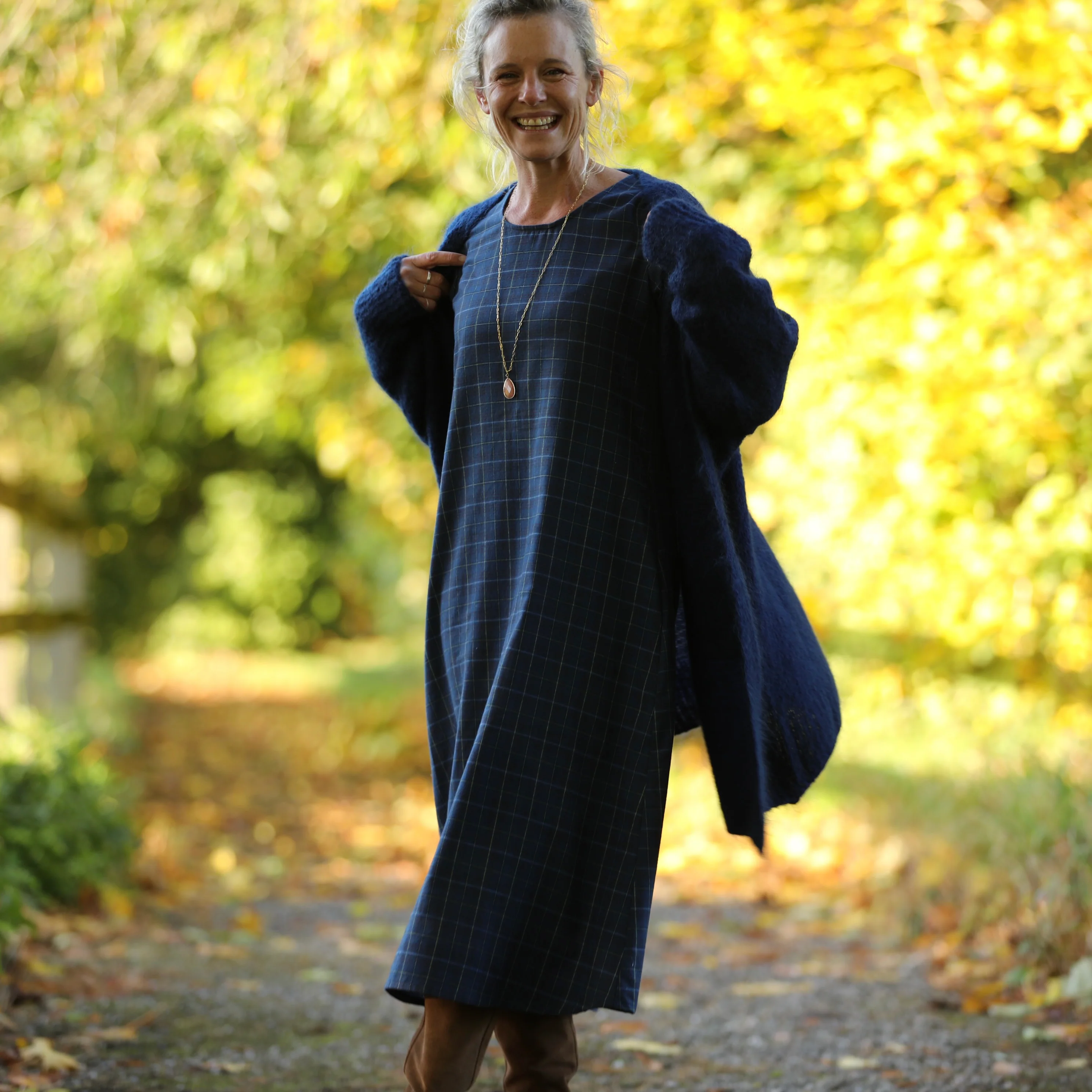 Gilet Naïs - Bleu marine - Image 11