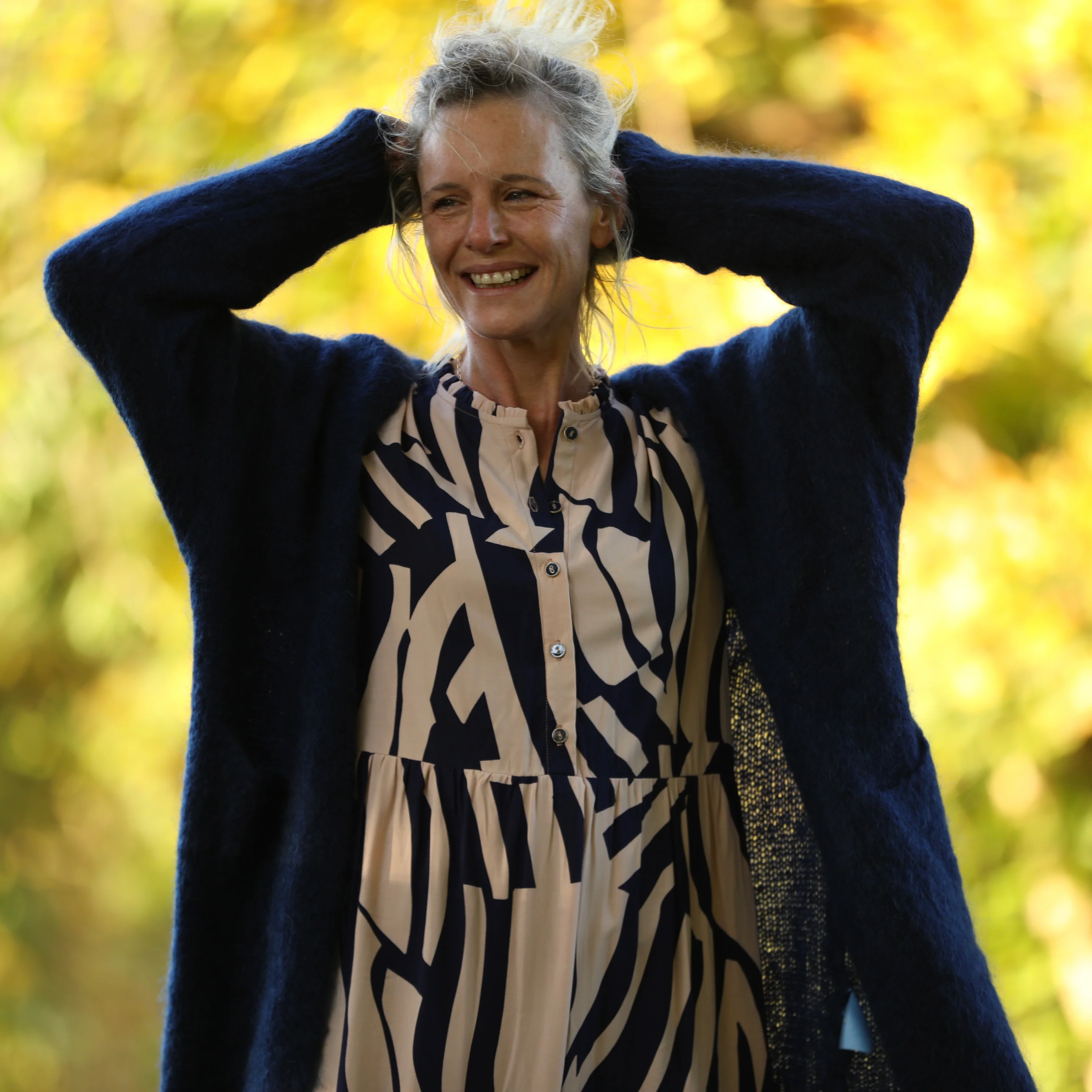 Gilet Naïs - Bleu marine - Image 5