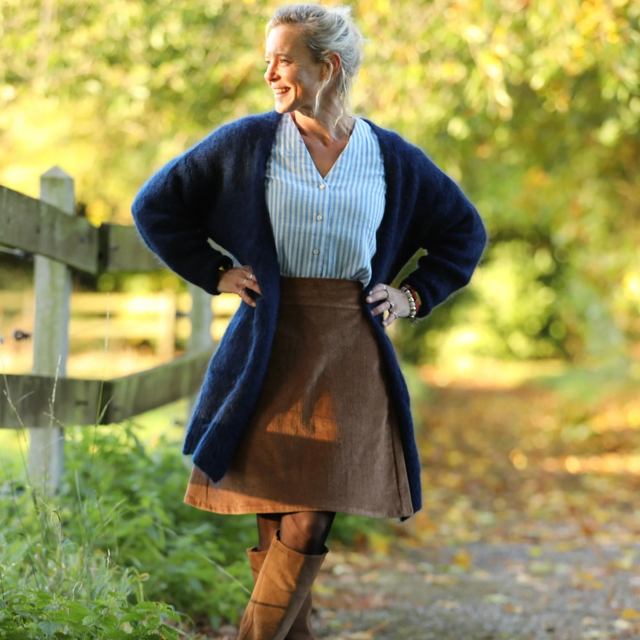 Gilet Naïs - Bleu marine - Image 7