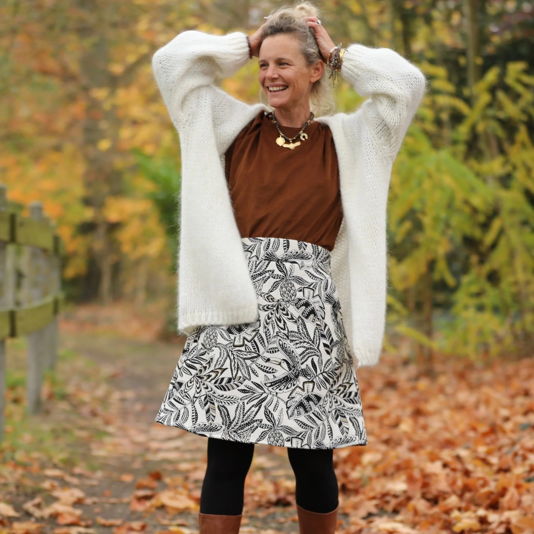 Gilet Prisca Ivoire - Image 3