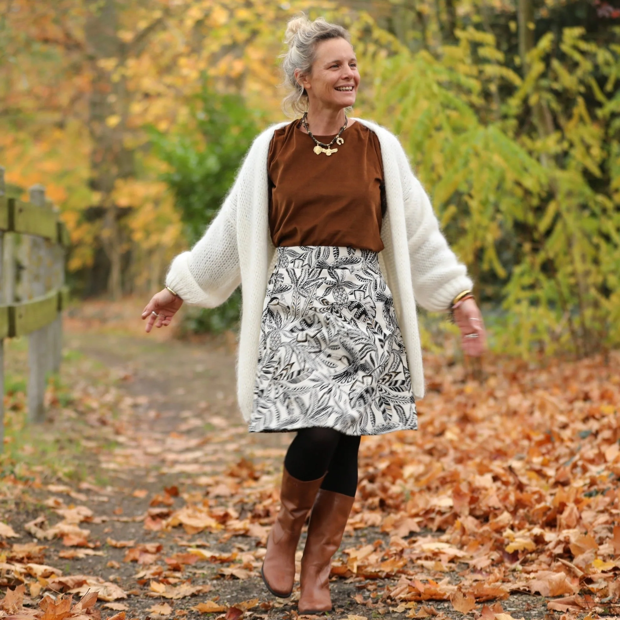 Gilet Prisca Ivoire - Image 7