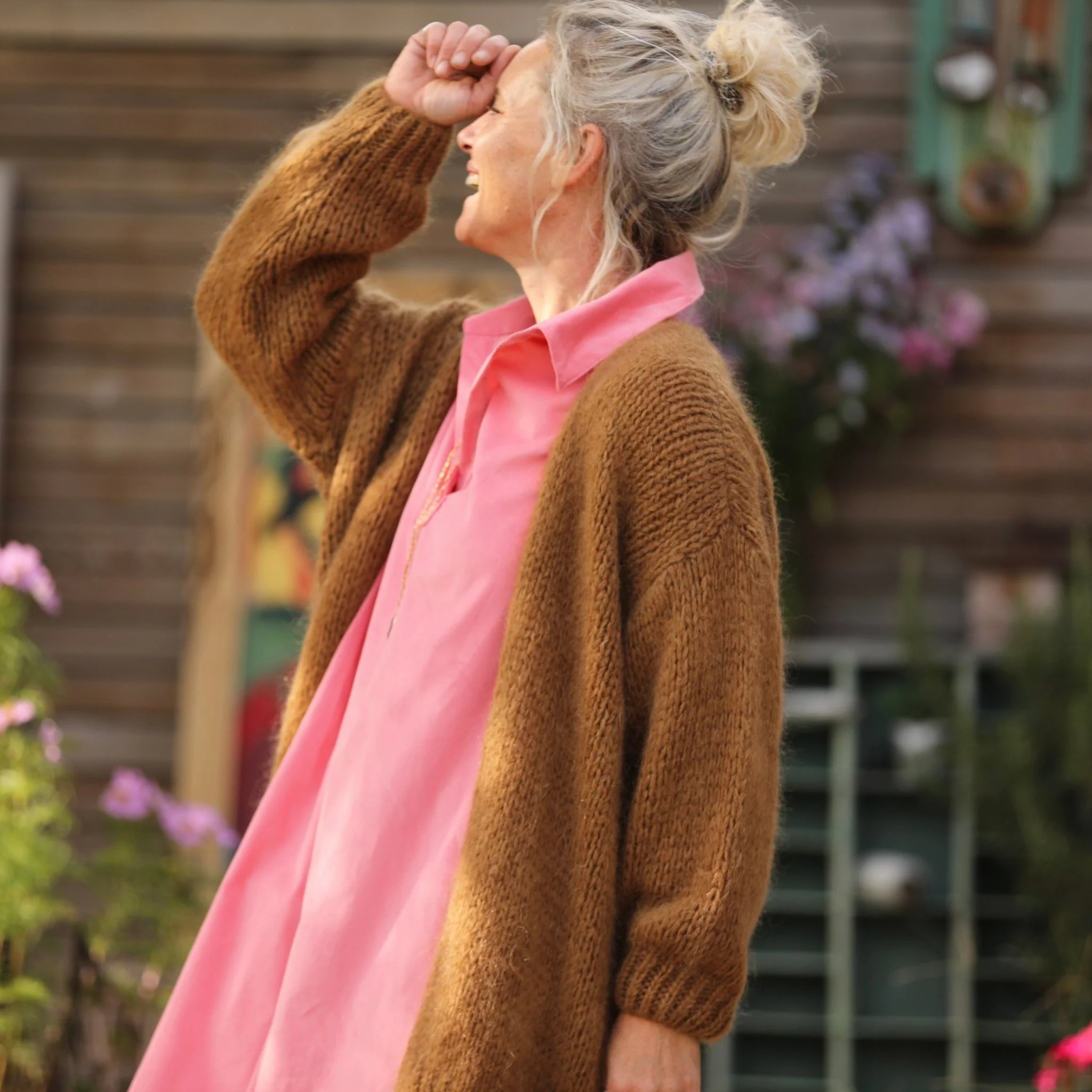 Gilet Prisca Noisette - Image 8