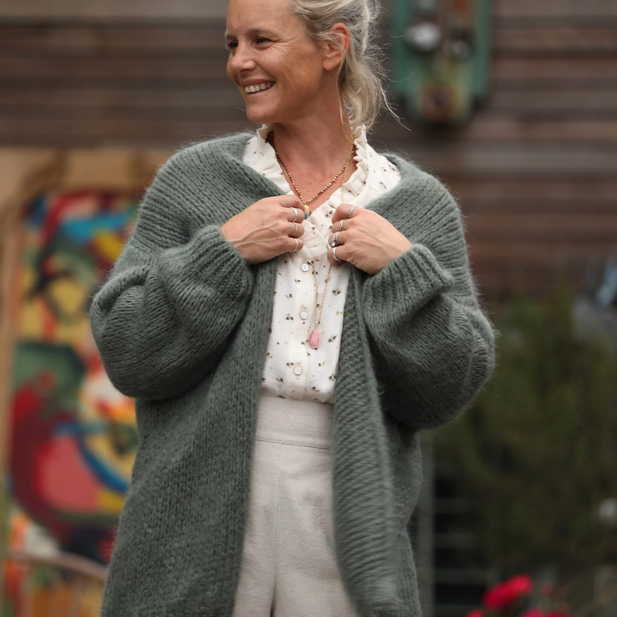 Gilet Prisca Eucalyptus - Image 3