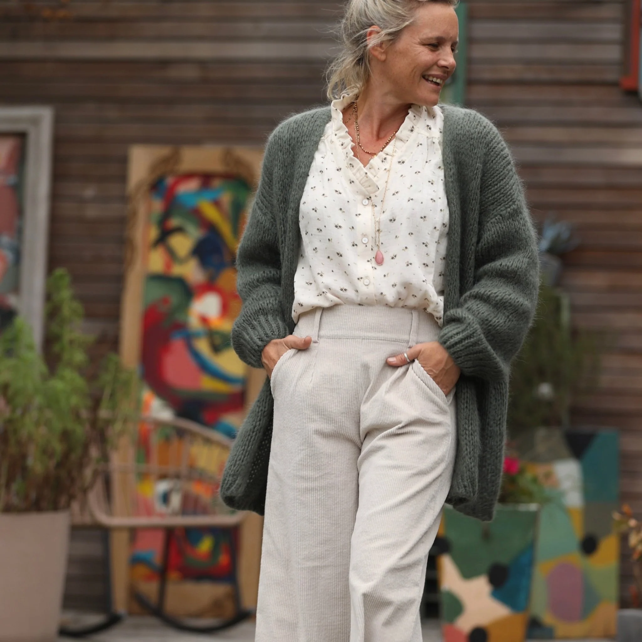 Gilet Prisca Eucalyptus - Image 4