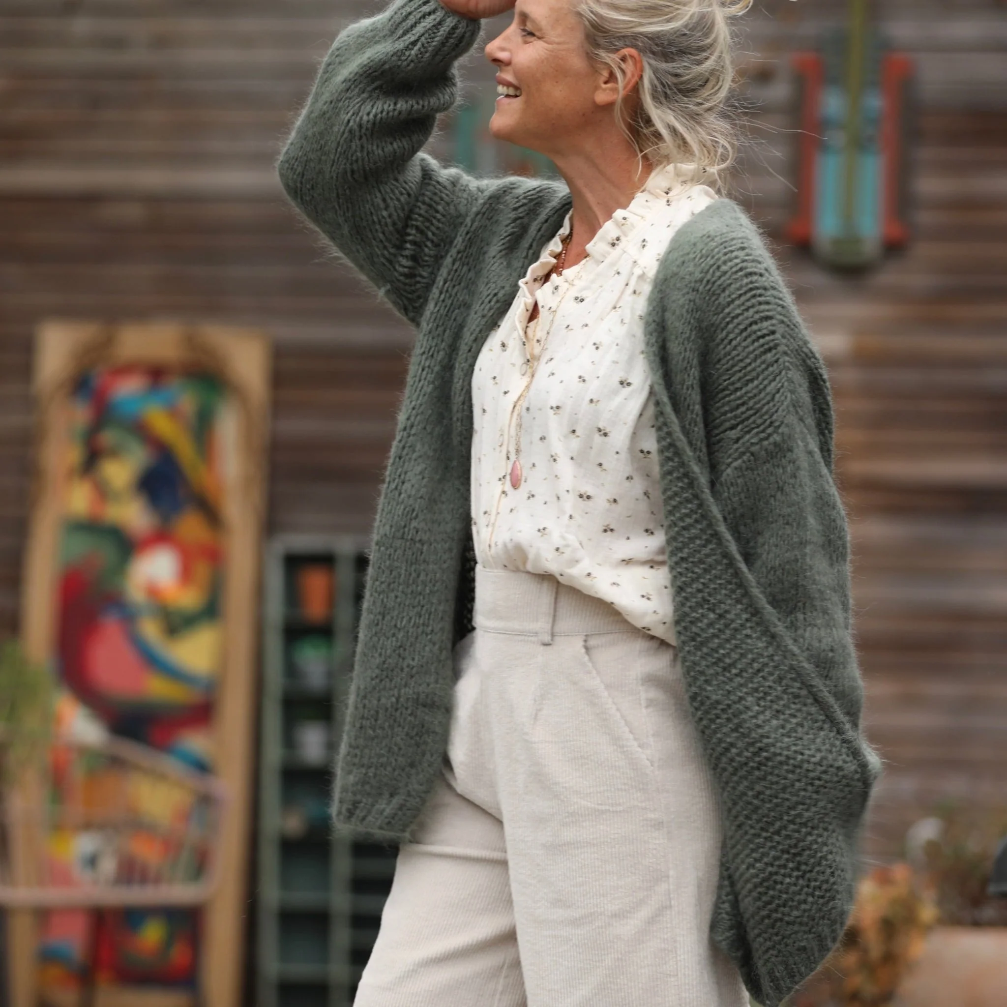 Gilet Prisca Eucalyptus - Image 6