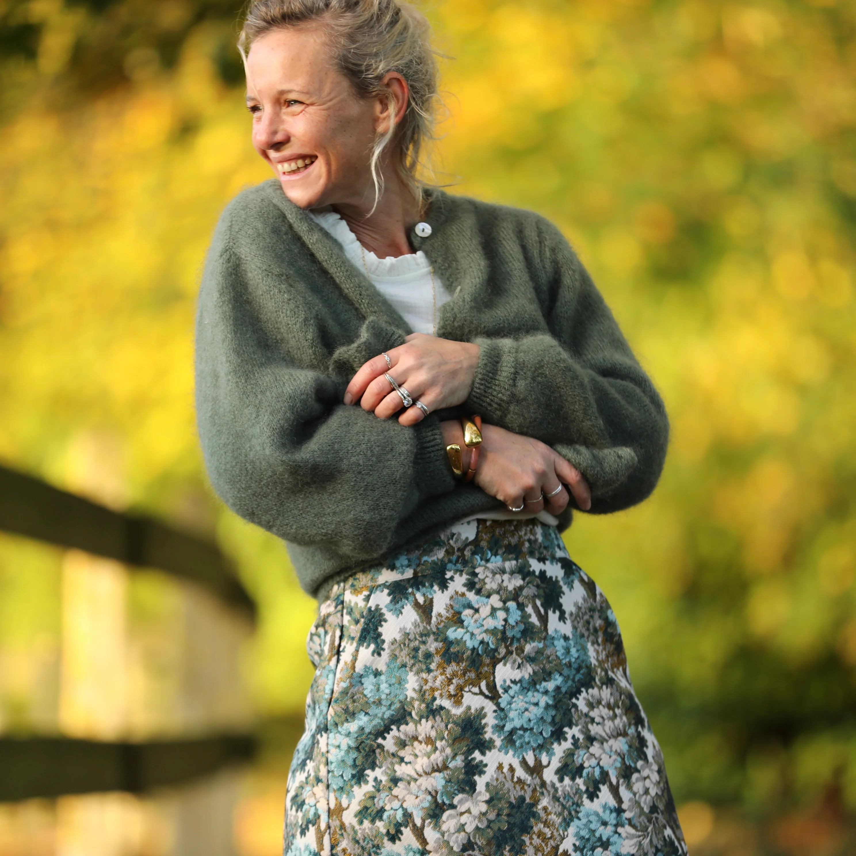 Gilet Sélène - Kaki