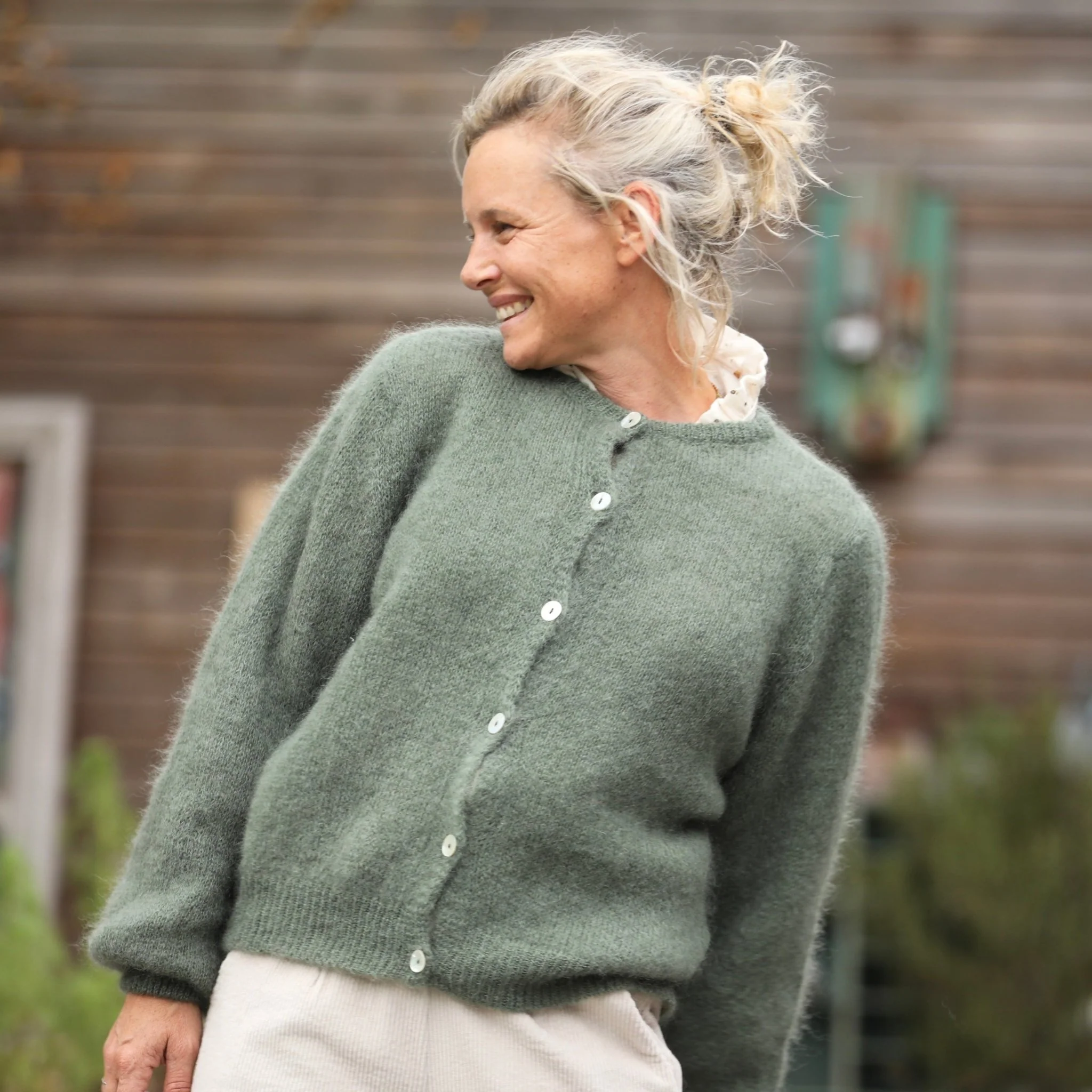 Gilet Sélène - Kaki - Image 5