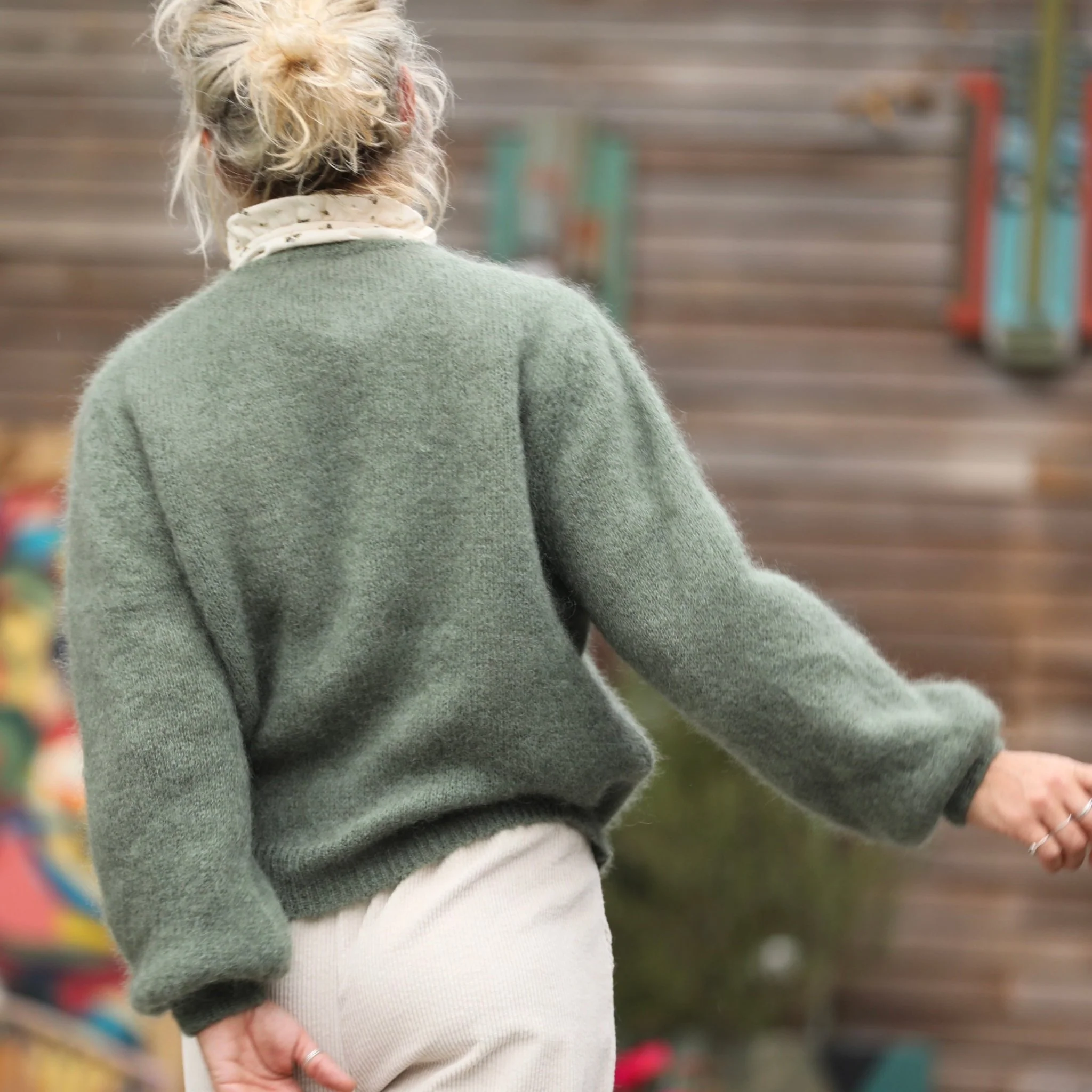 Gilet Sélène - Kaki - Image 7
