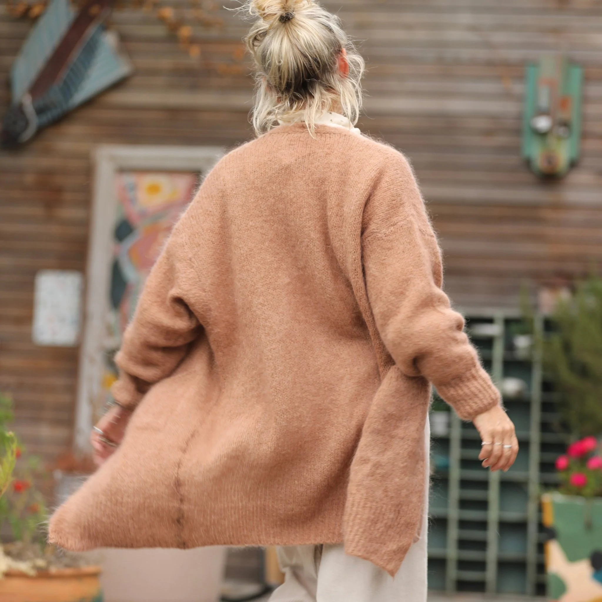 Gilet Naïs - Camel - Image 2