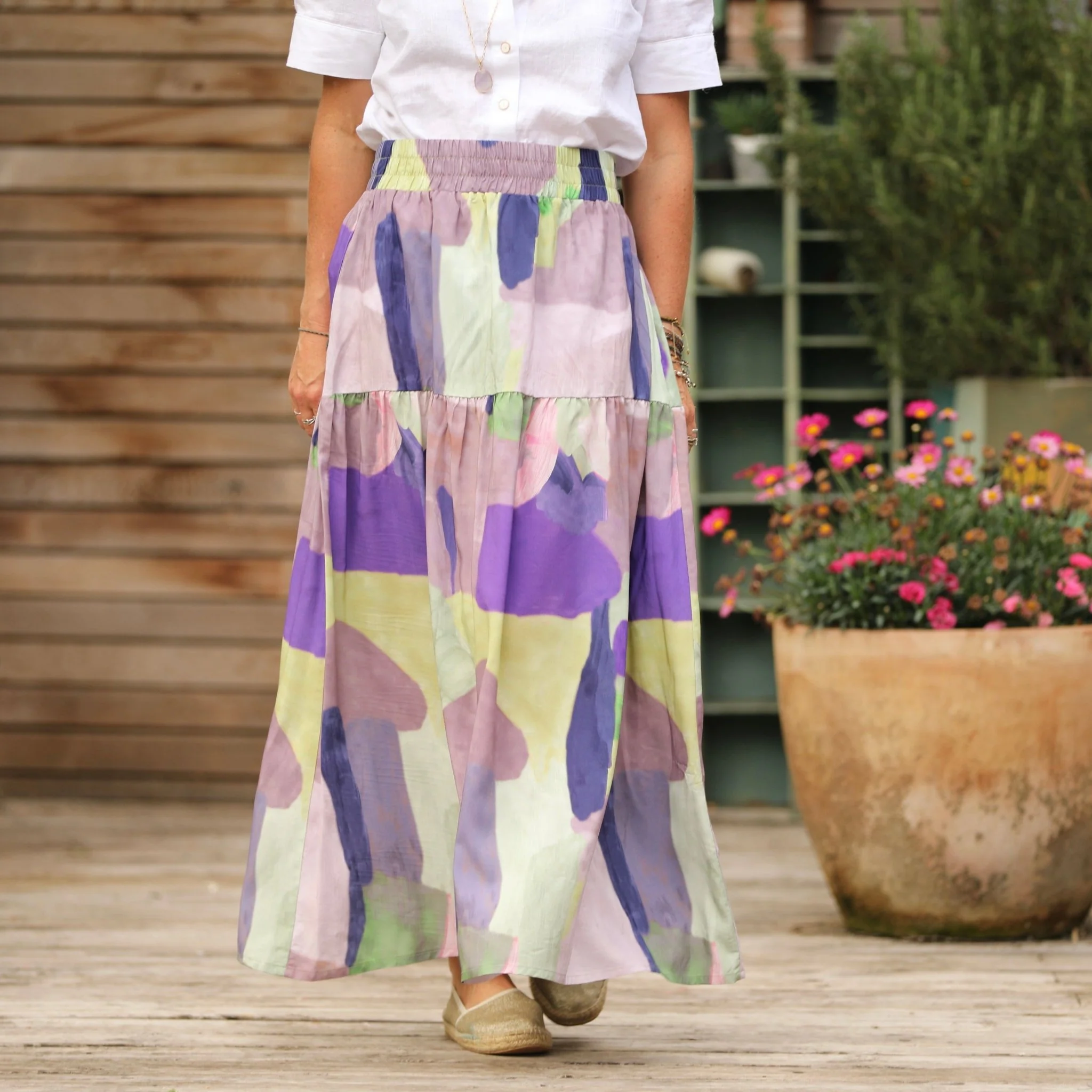 Jupe Sarah - viscose Inspiration - Image 4