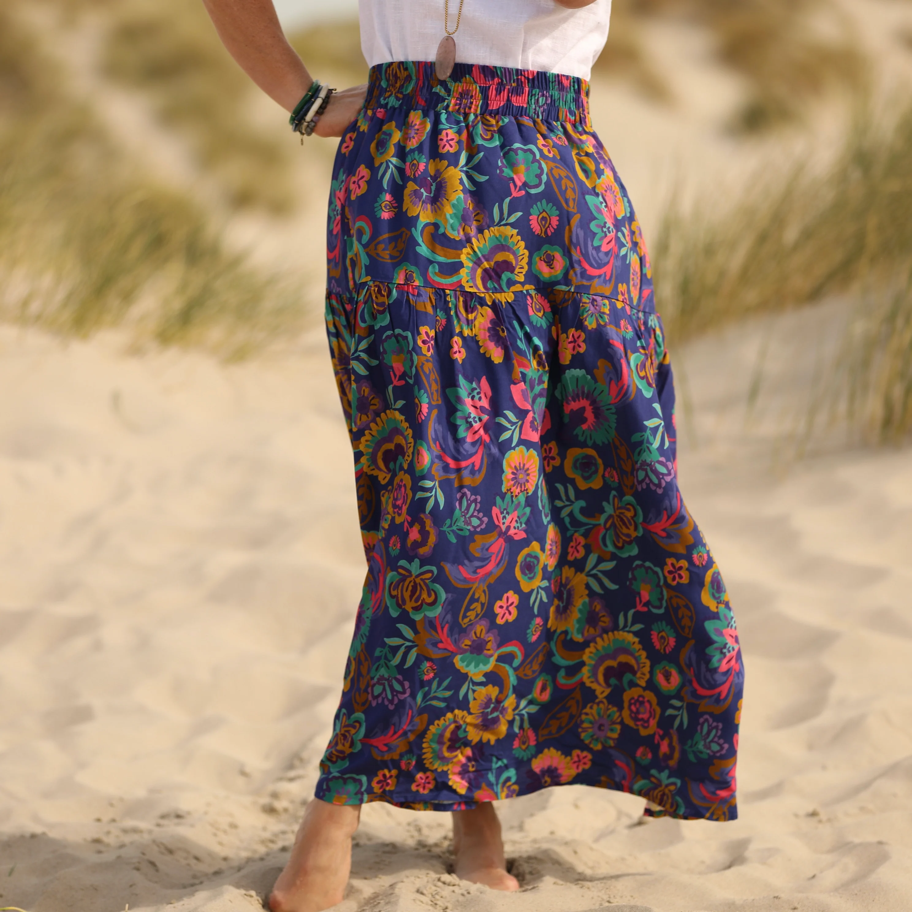 Jupe Sarah - viscose explosion florale - Image 7
