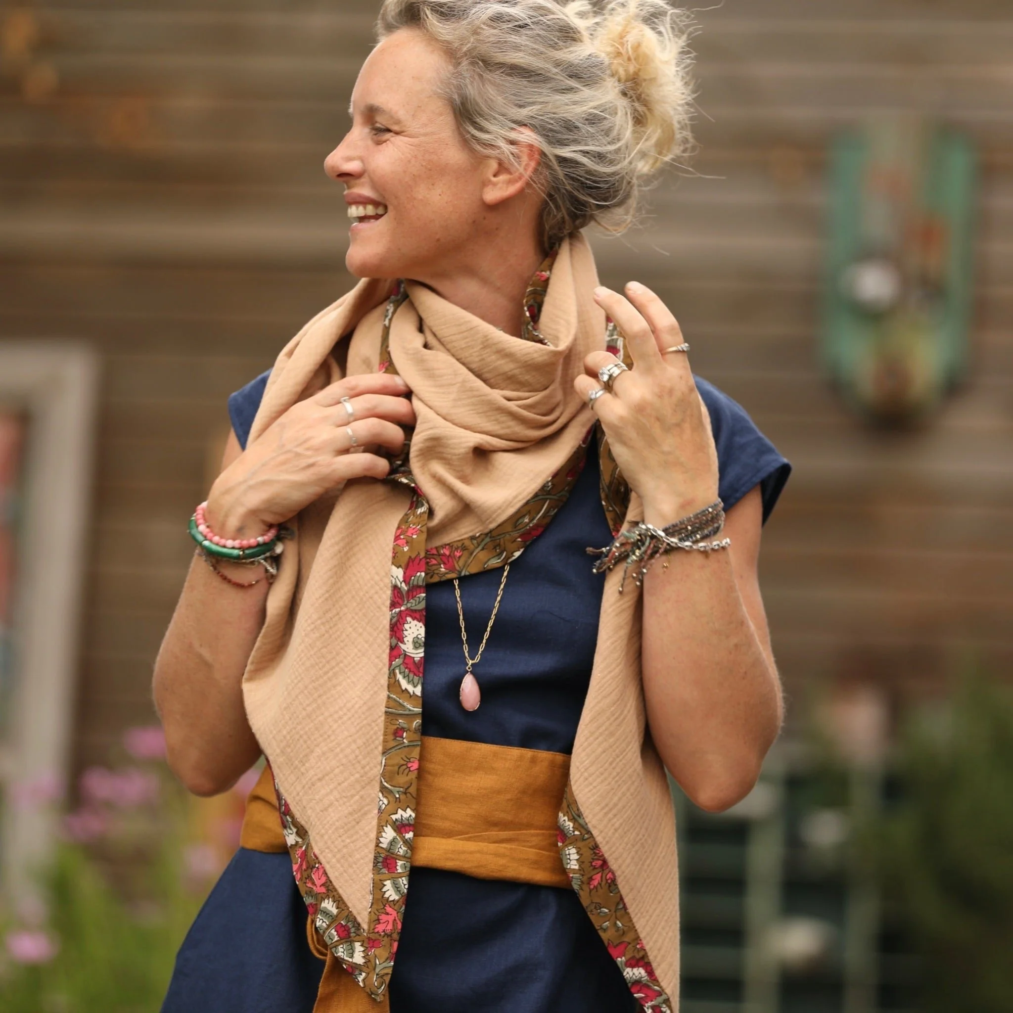 Le foulard Calista Cassonade/Ila - Image 2