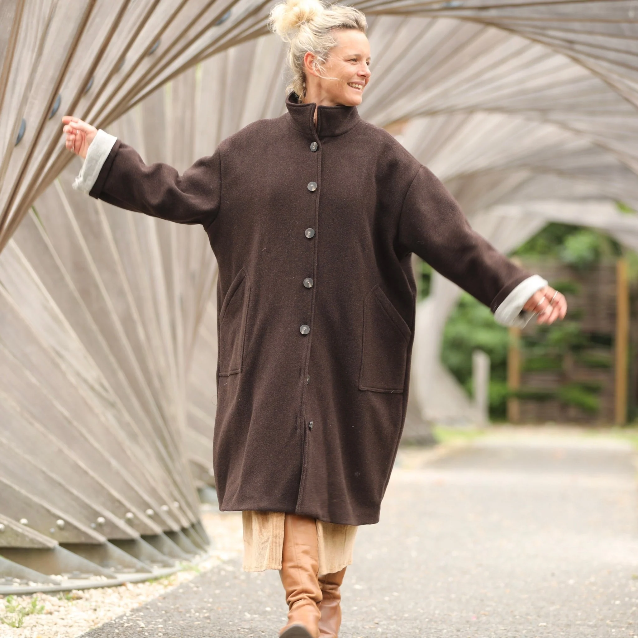 Manteau Arthur - Chocolat
