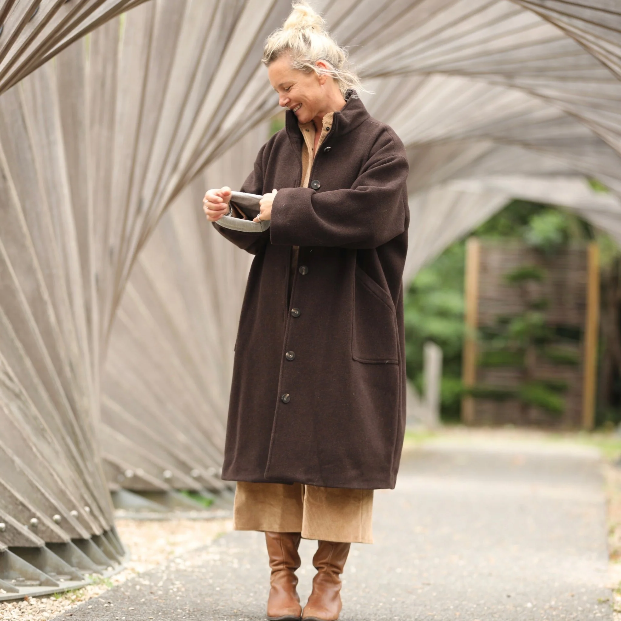 Manteau Arthur - Chocolat - Image 13