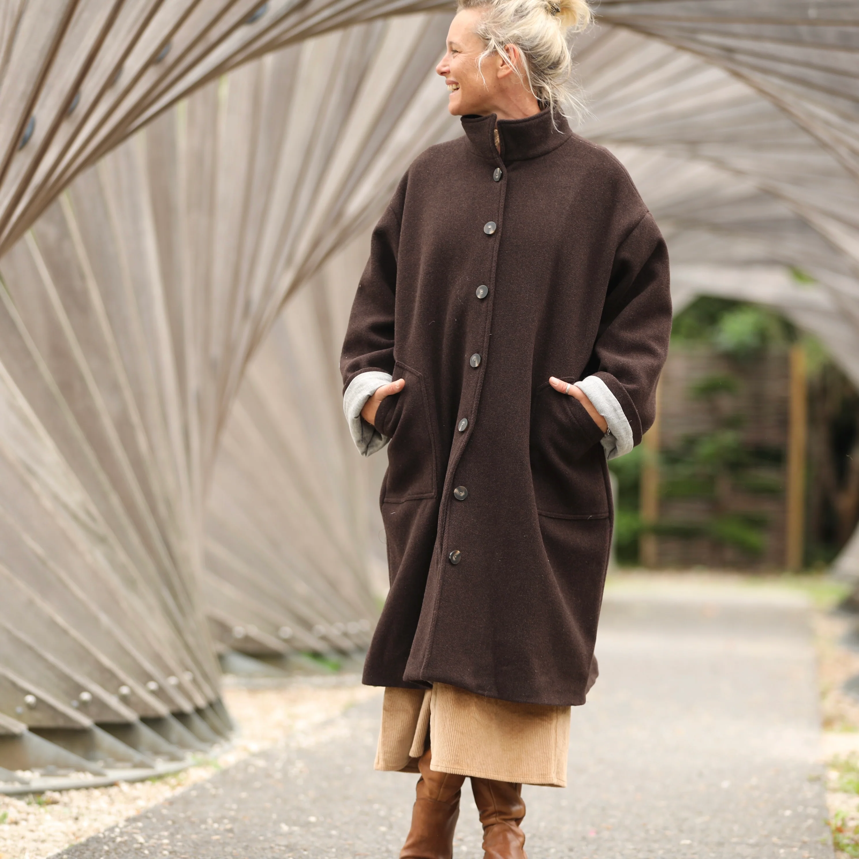 Manteau Arthur - Chocolat - Image 6