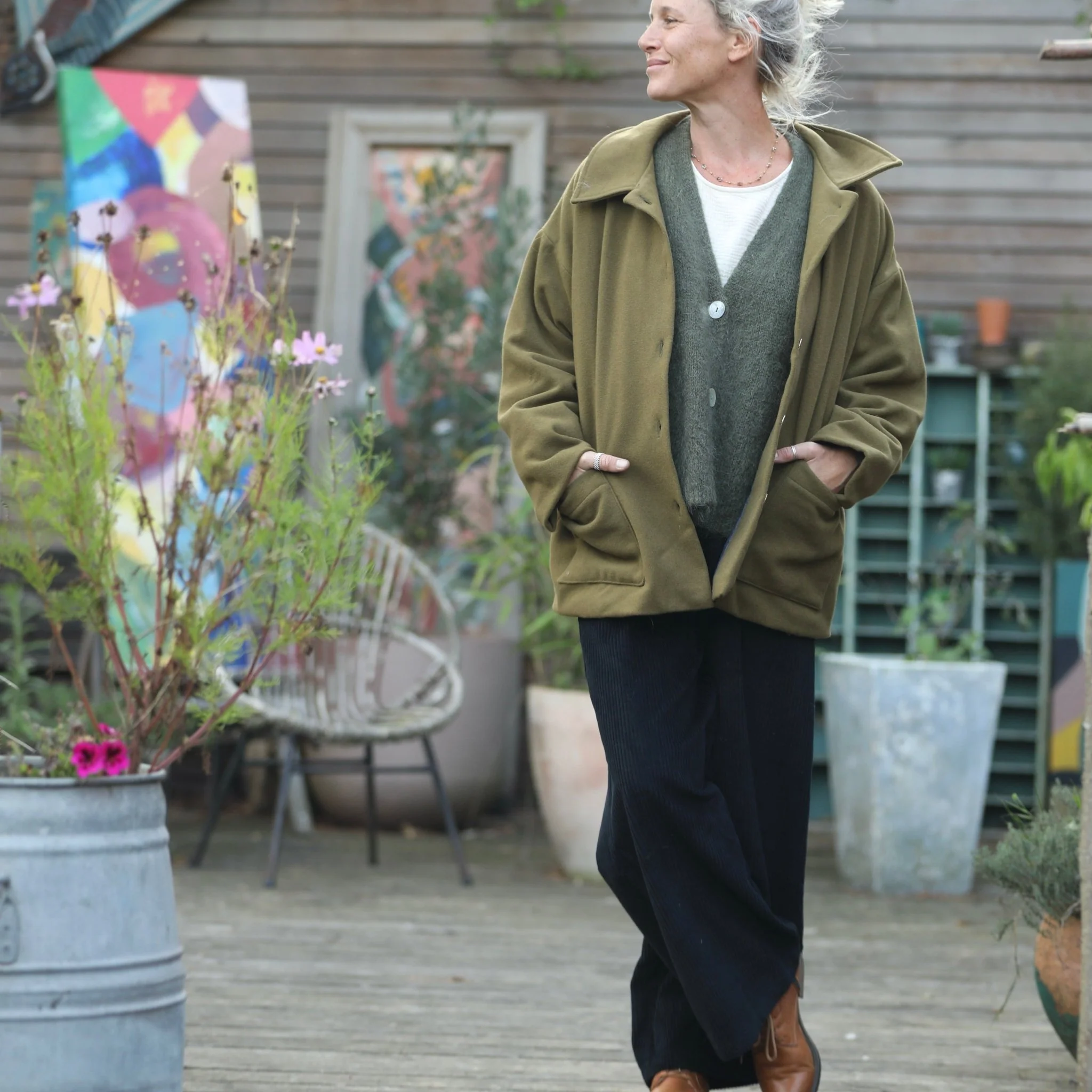 Manteau Kaï kiwi - Image 10