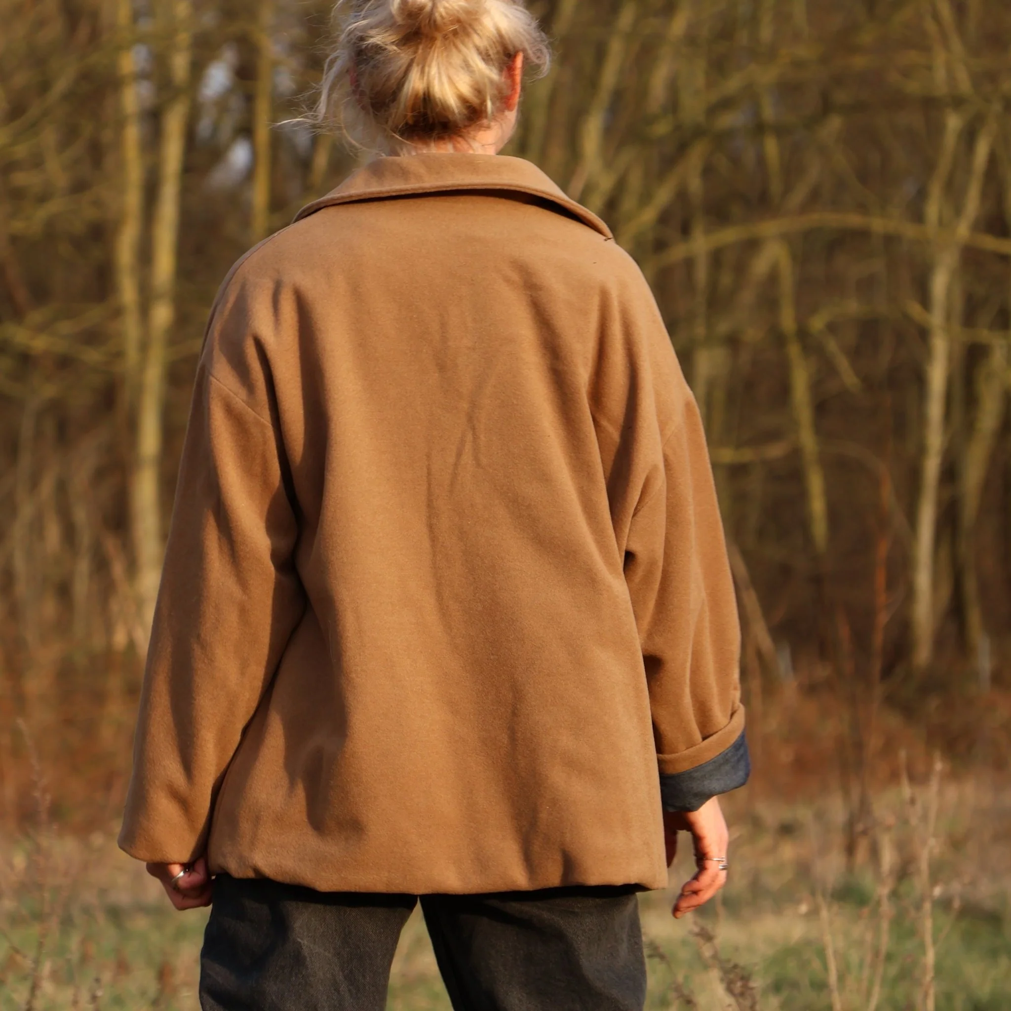 Manteau Kaï camel - Image 5