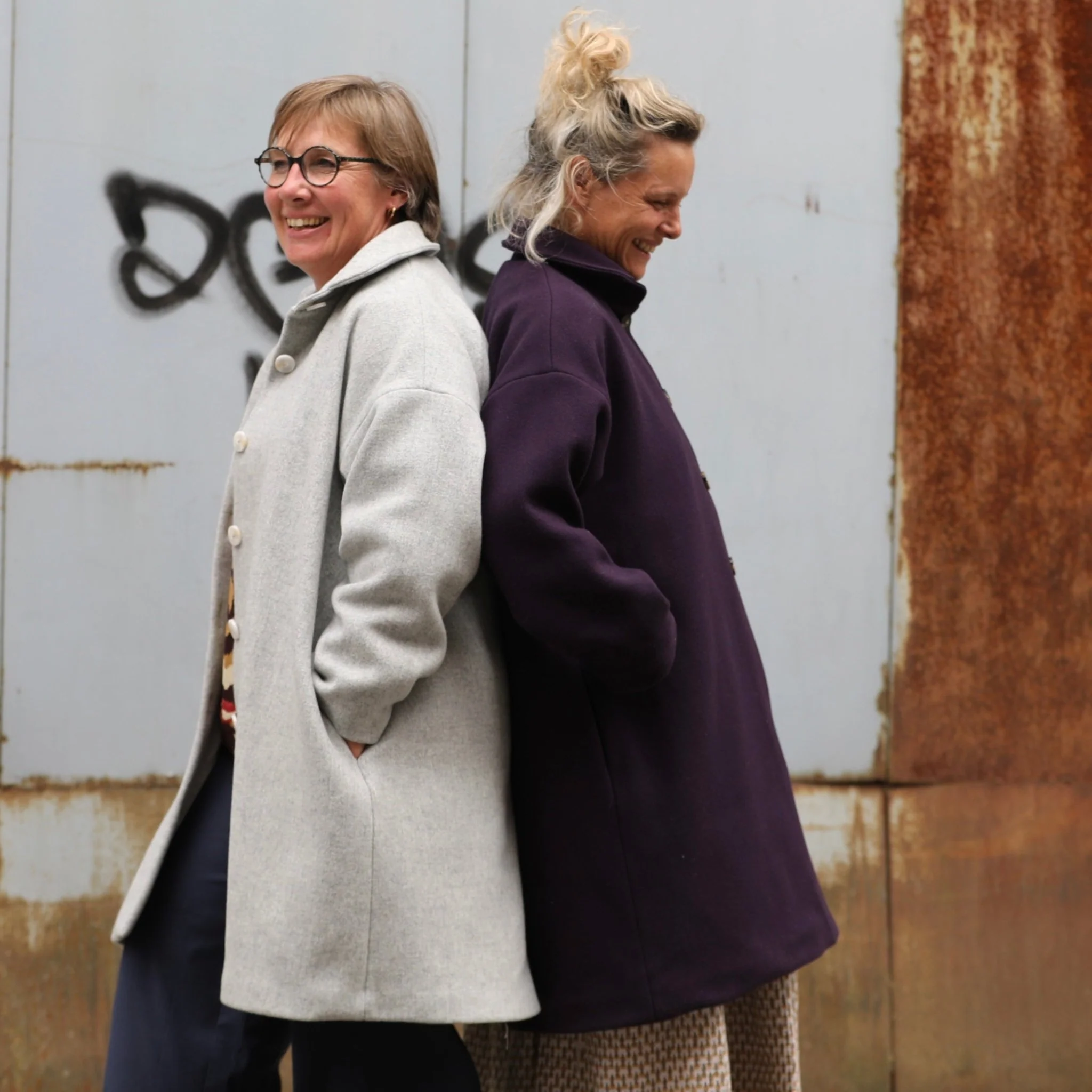 Manteau Taïma - gris lumière - Image 12