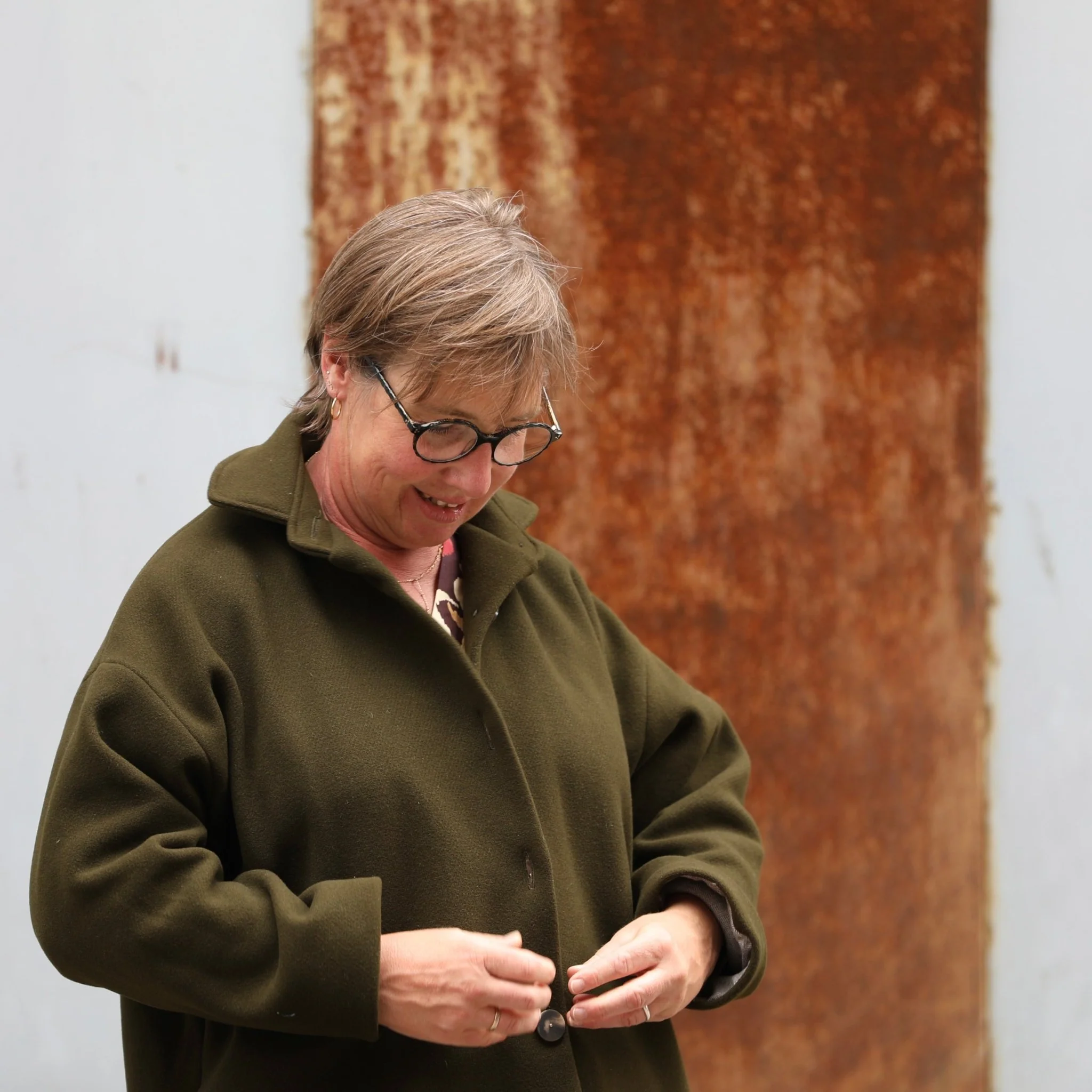 Manteau Taïma kaki - Image 6