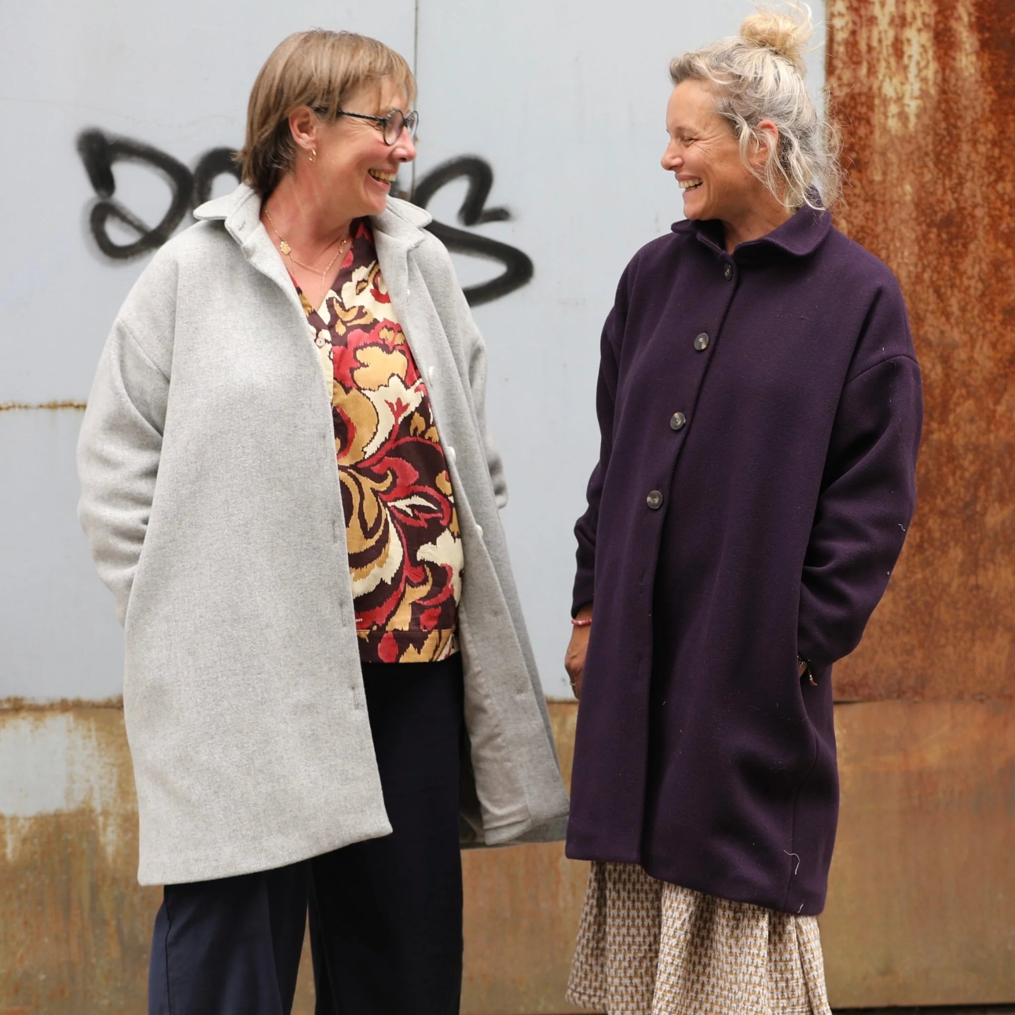 Manteau Taïma - prune - Image 2