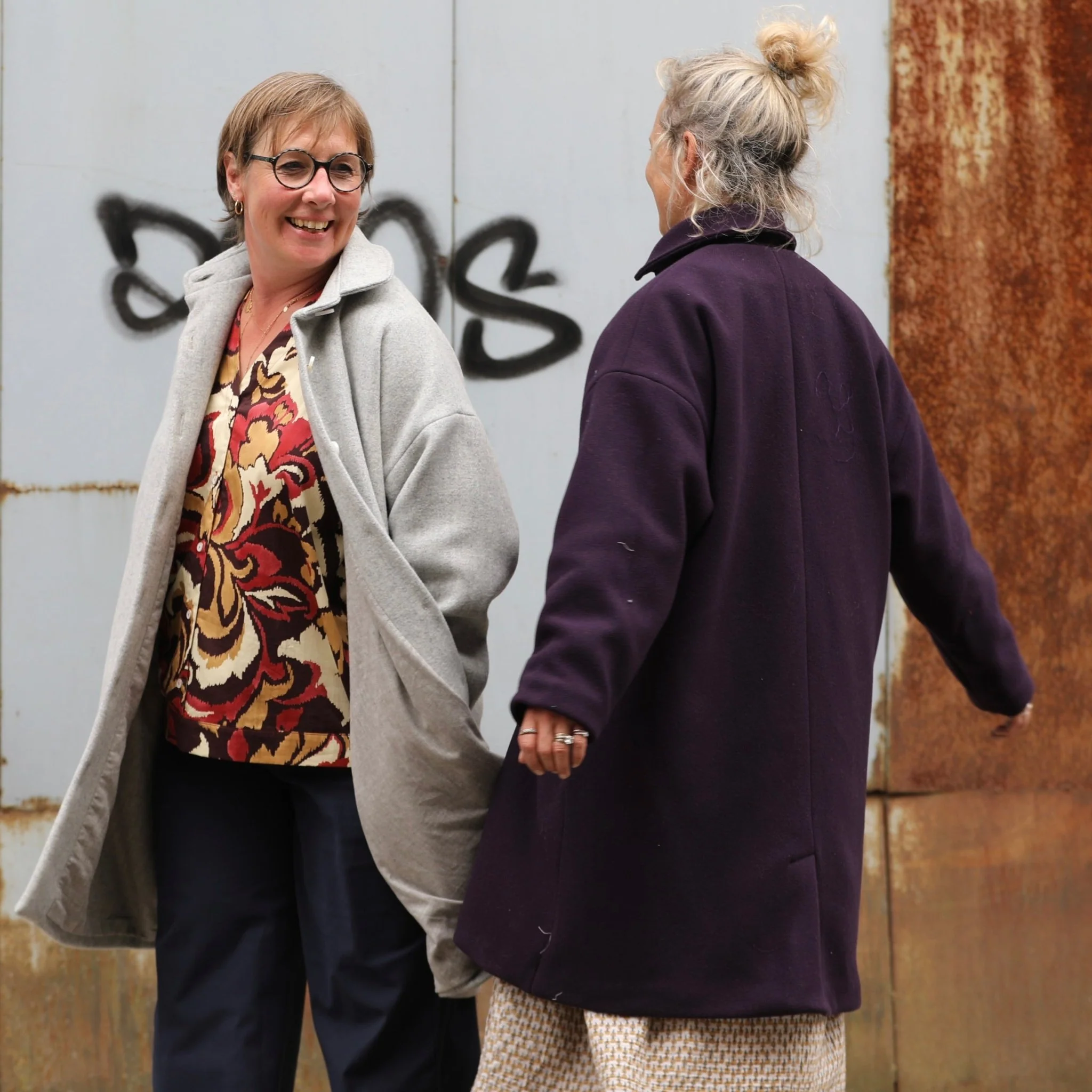 Manteau Taïma - prune - Image 6