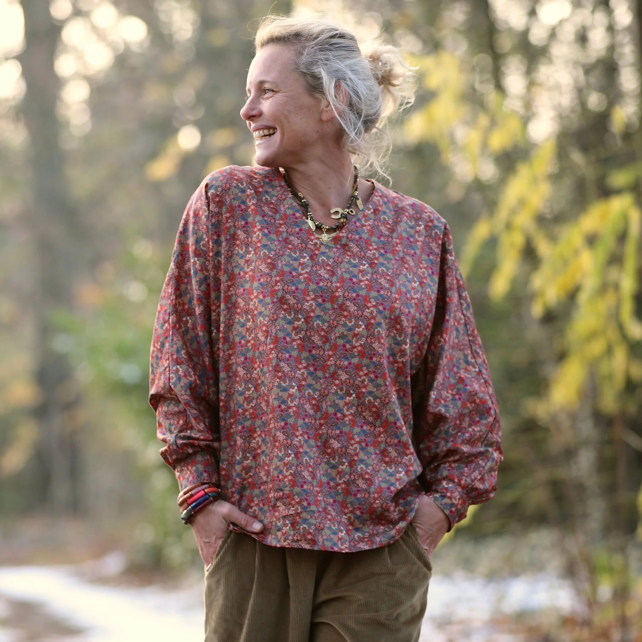 Blouse  Mina – Fleurs de Bohème