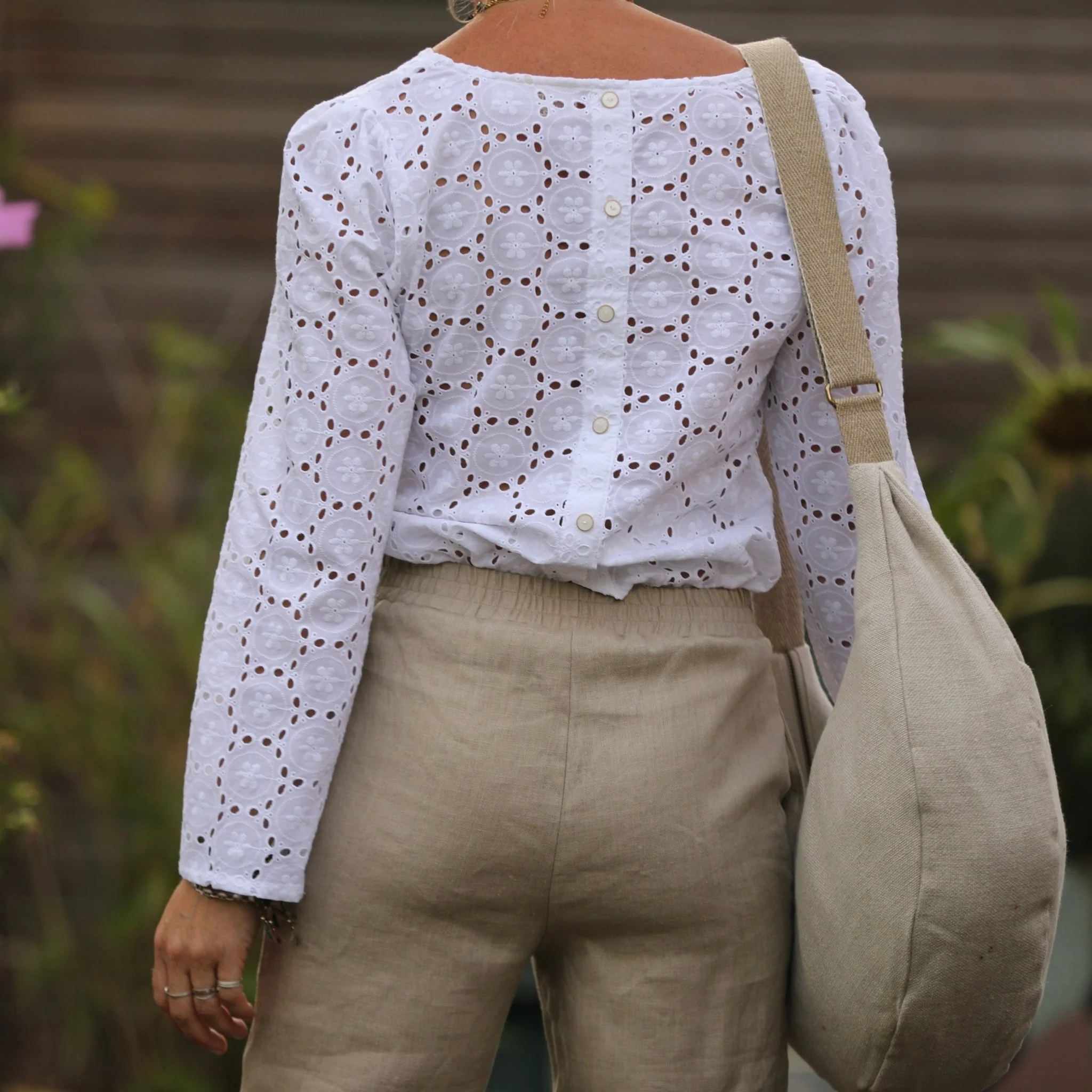Pantalon Baptiste -  lin sable - Image 3