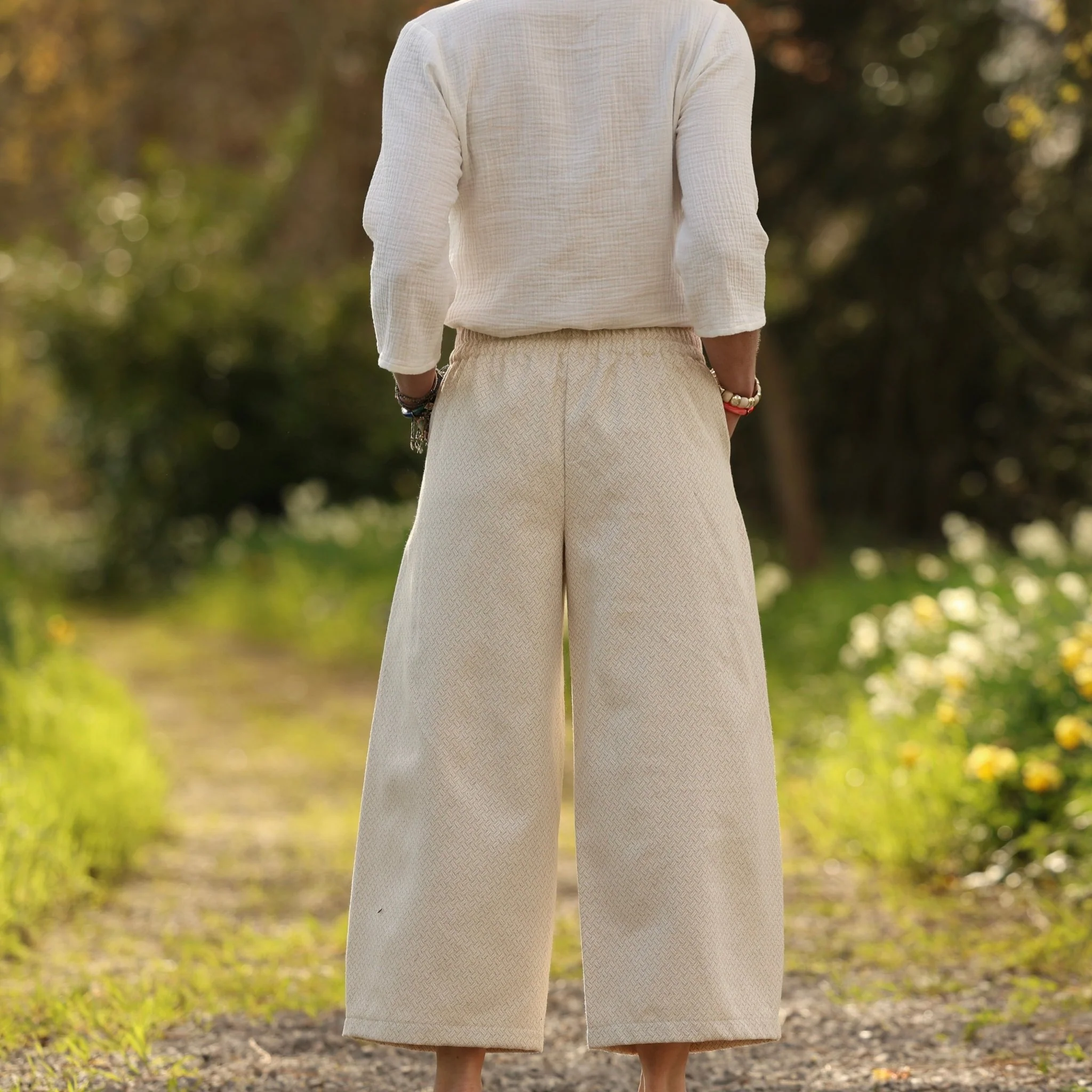 Pantalon Briac - Armuré chanvre/coton naturel - Image 6