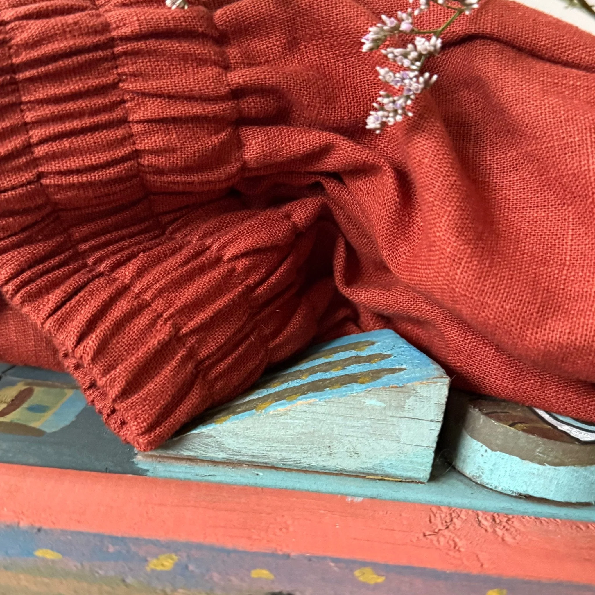 Pantalon Briac - lin terracotta - Image 2