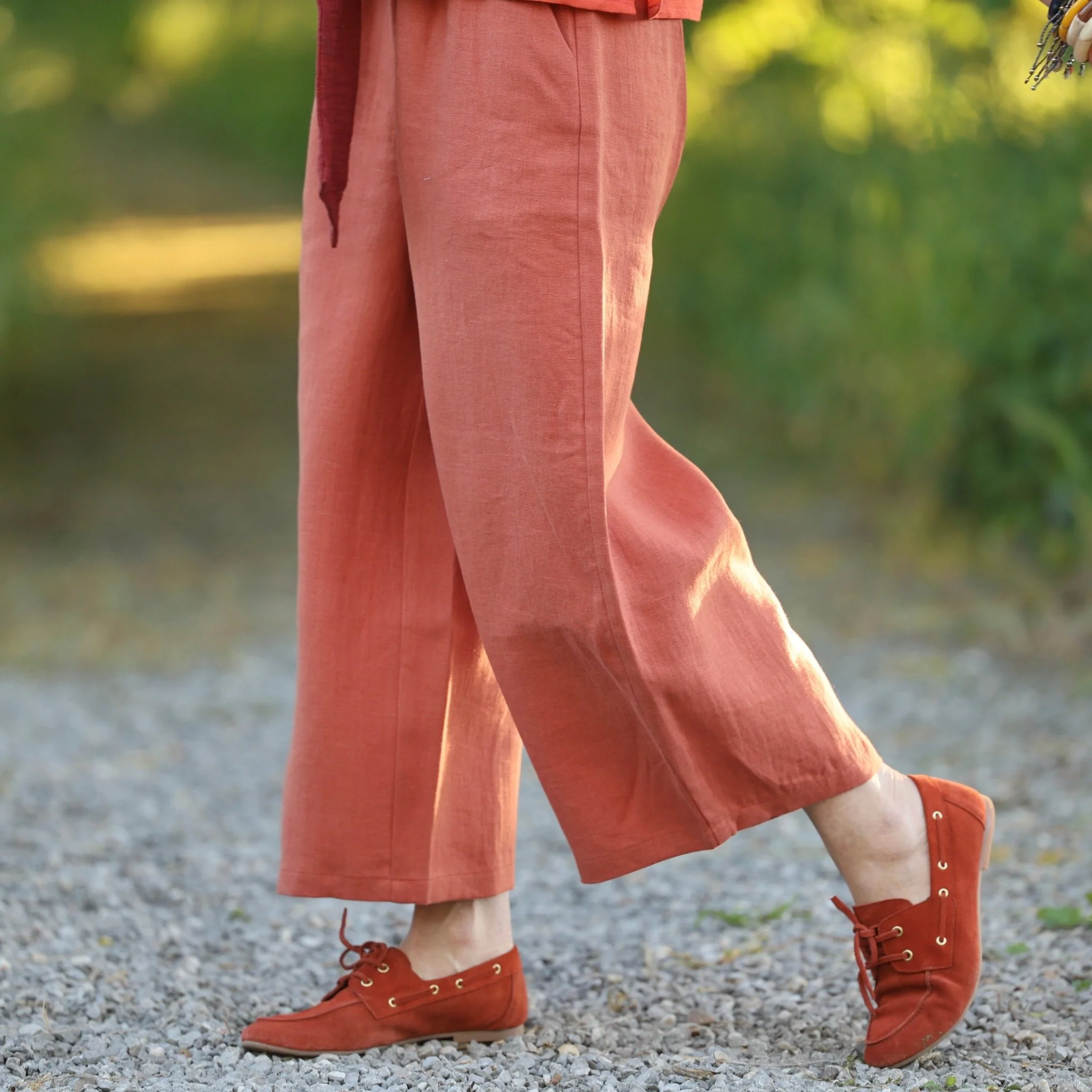 Pantalon Briac - lin terre cuite - Image 3