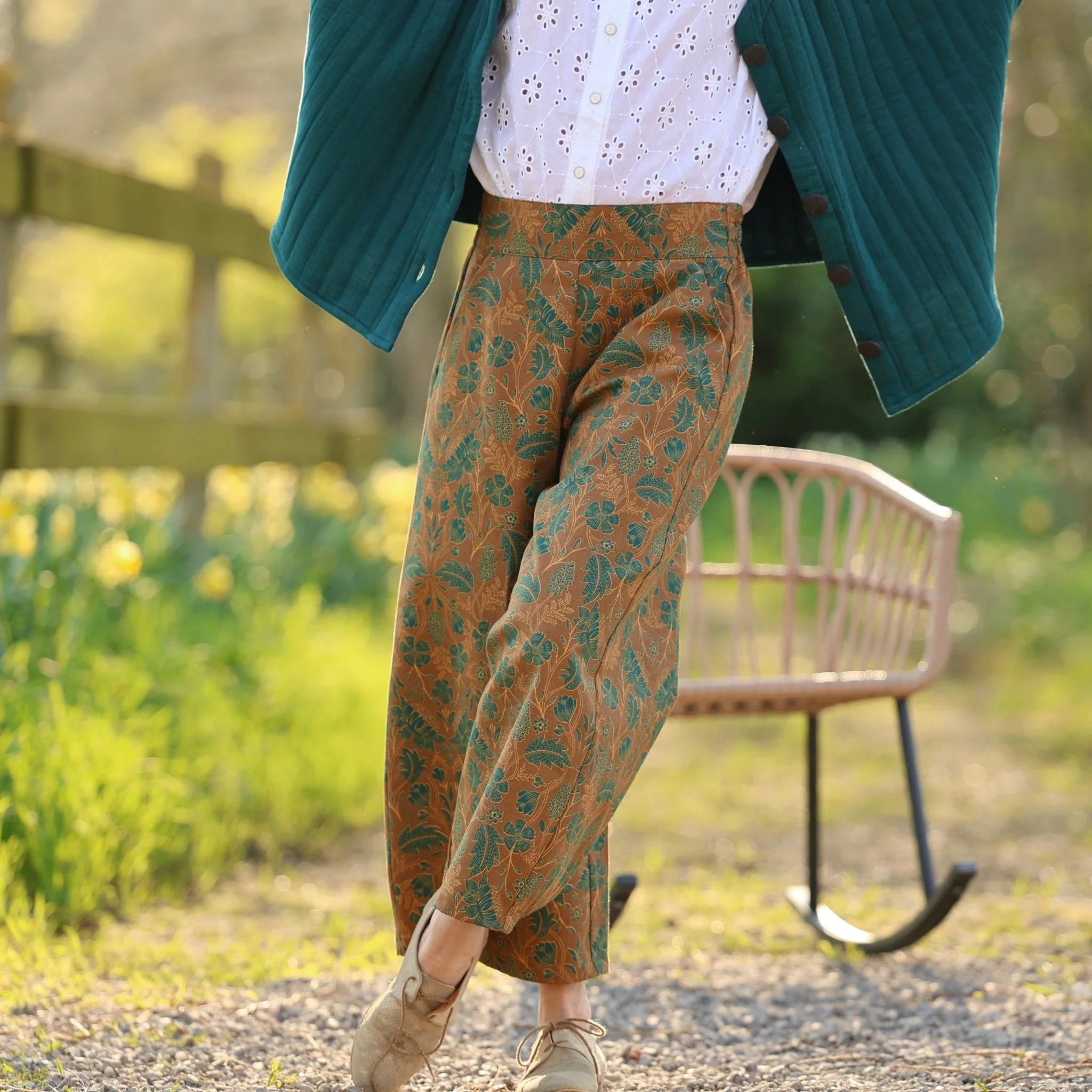 Pantalon Briac - toile de coton Sous-Bois Anglais - Image 3