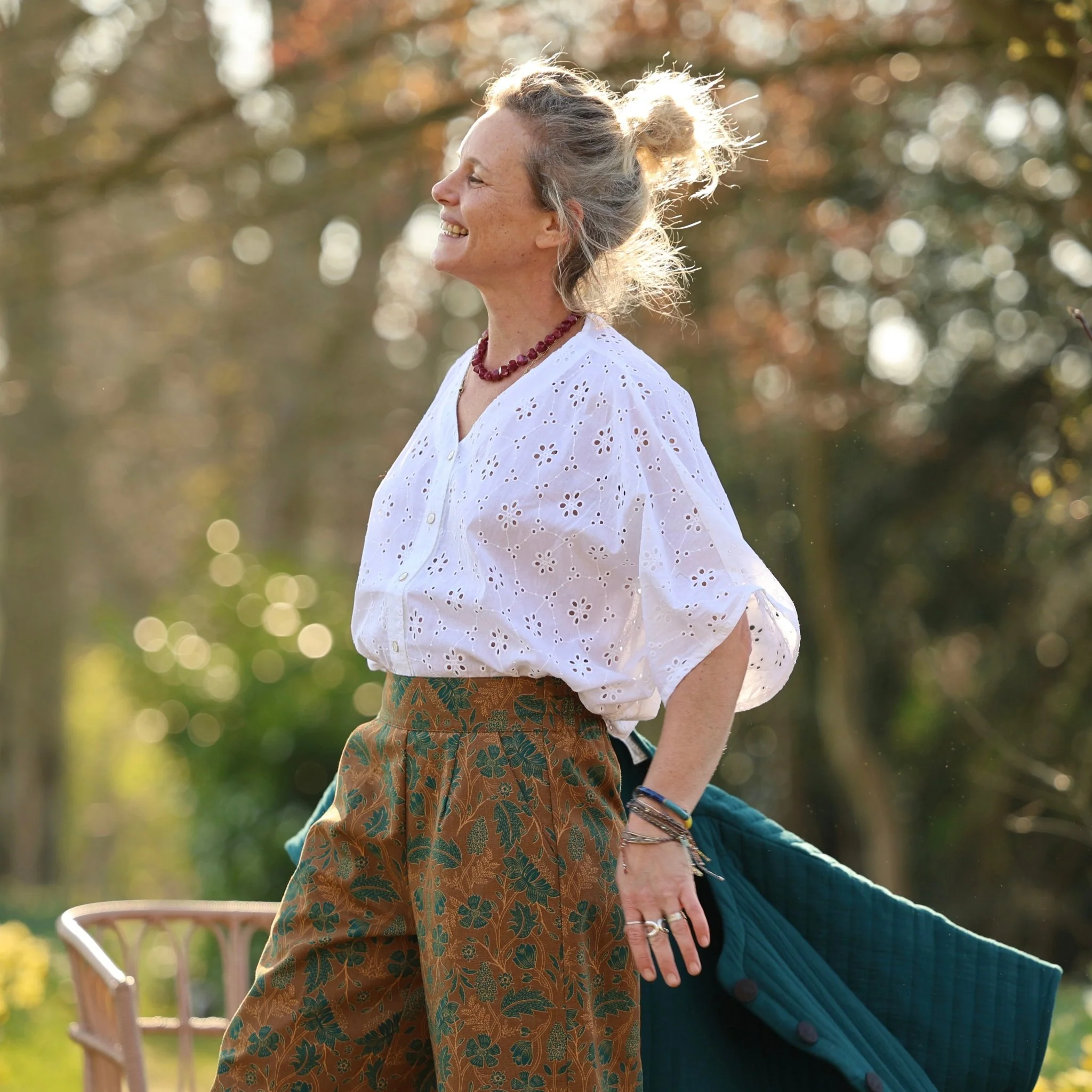 Pantalon Briac - toile de coton Sous-Bois Anglais - Image 4