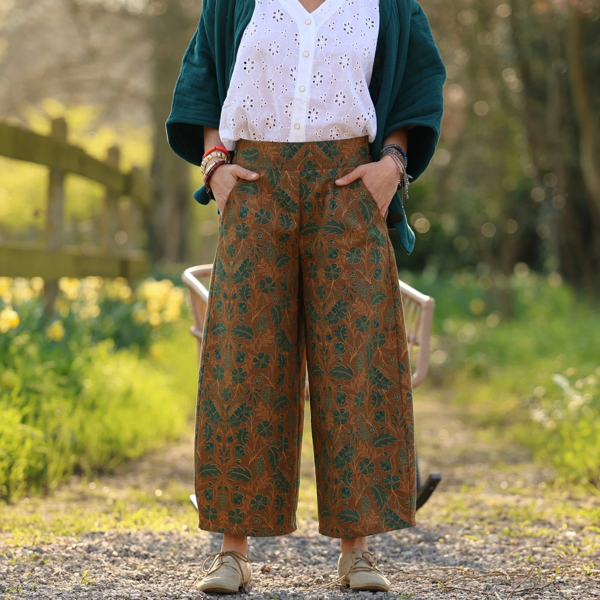 Pantalon Briac - toile de coton Sous-Bois Anglais - Image 5