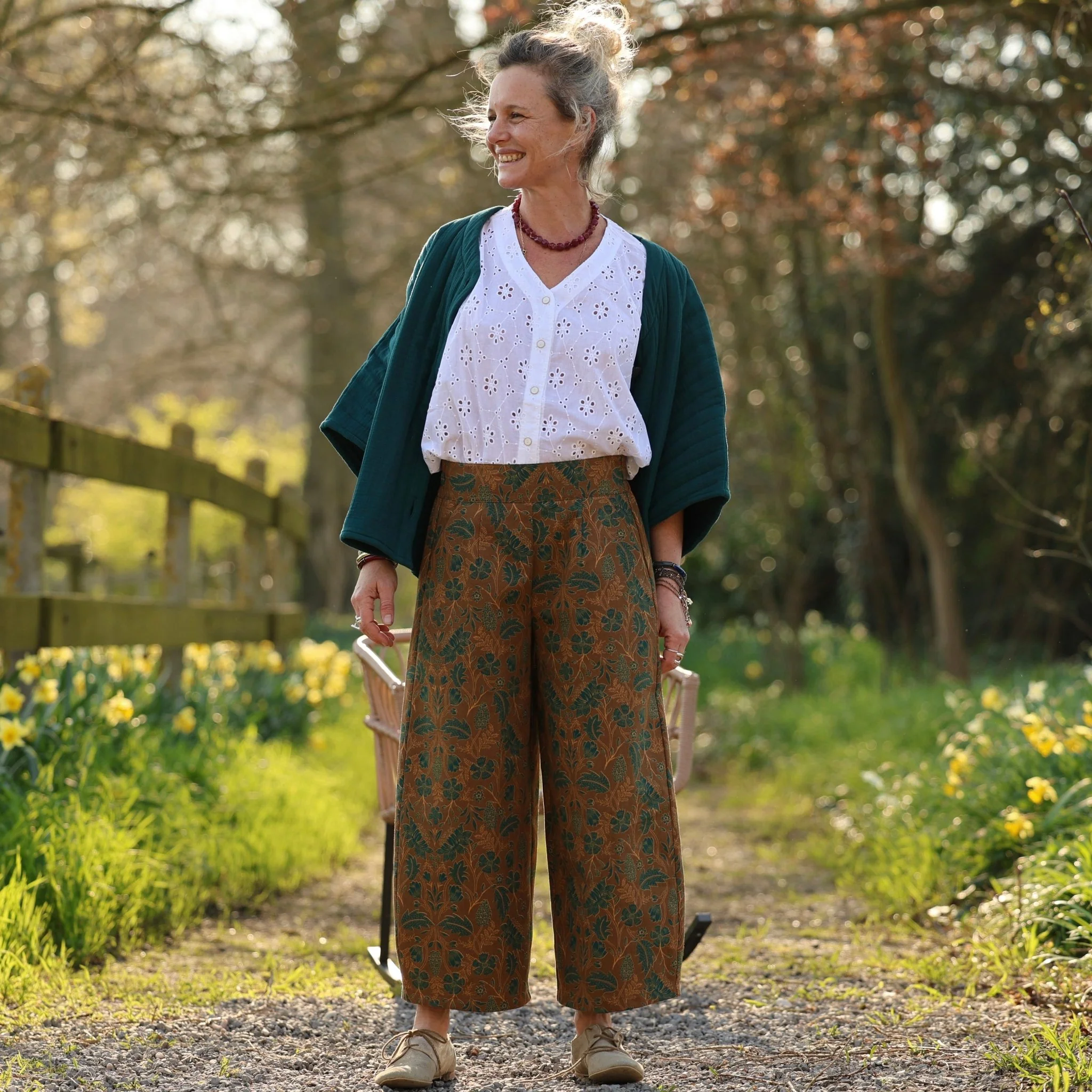 Pantalon Briac - toile de coton Sous-Bois Anglais - Image 7