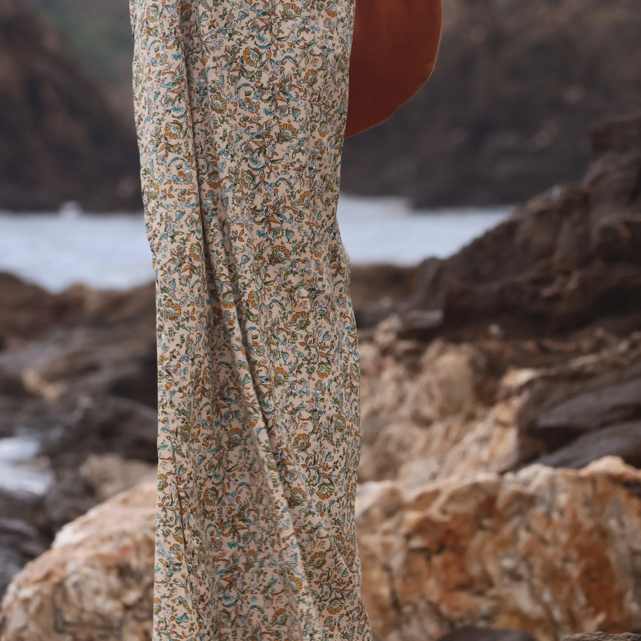 Pantalon drapé Mathilde - viscose Paros