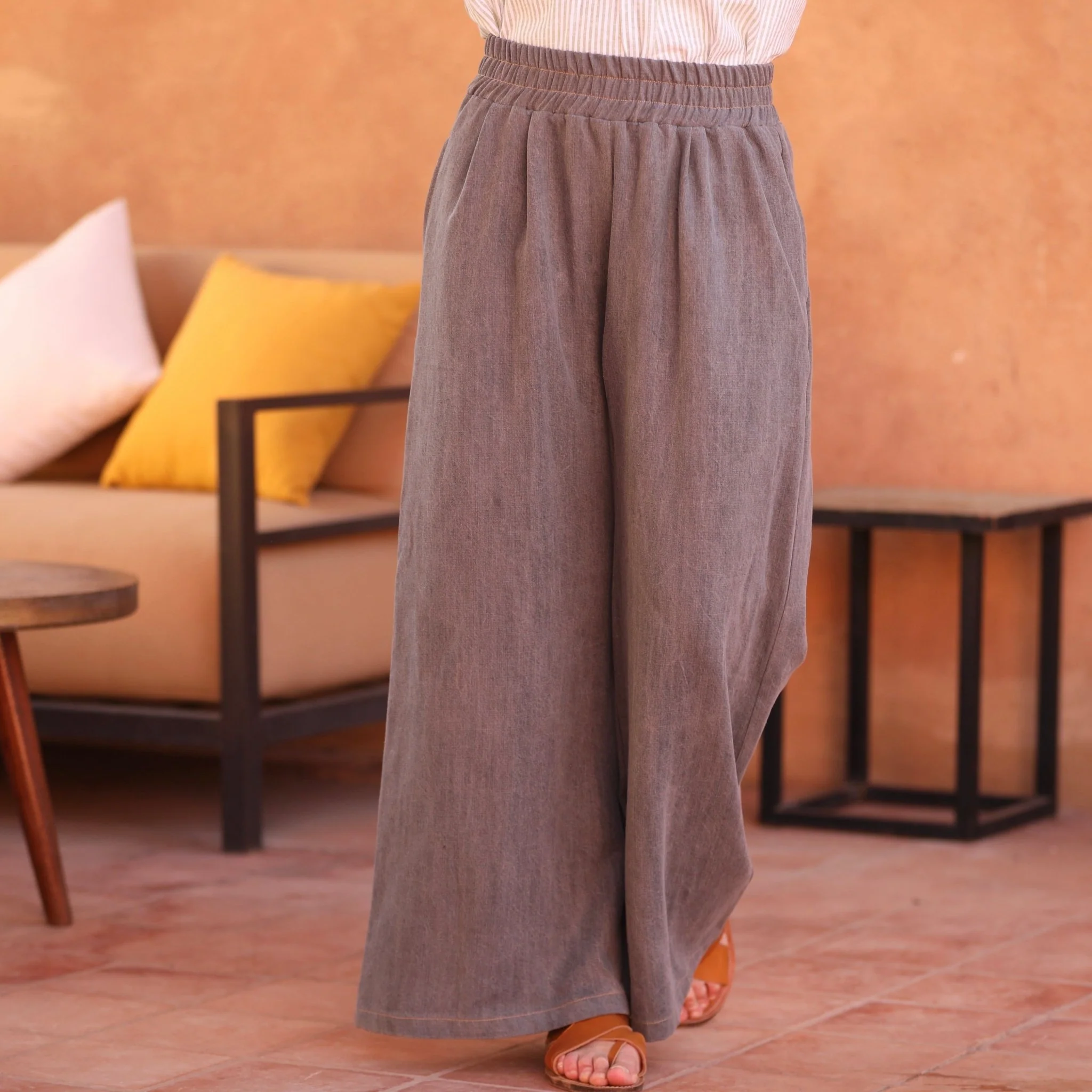 Pantalon Lazare jean gris - Image 7