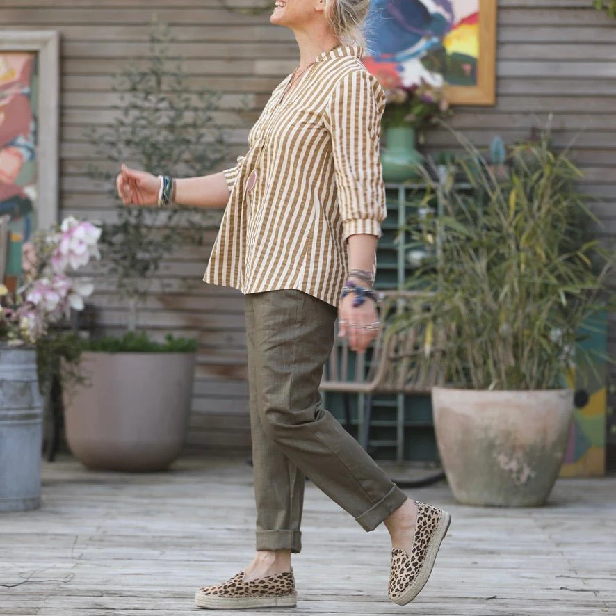 Pantalon Marcus -lin kaki - Image 10