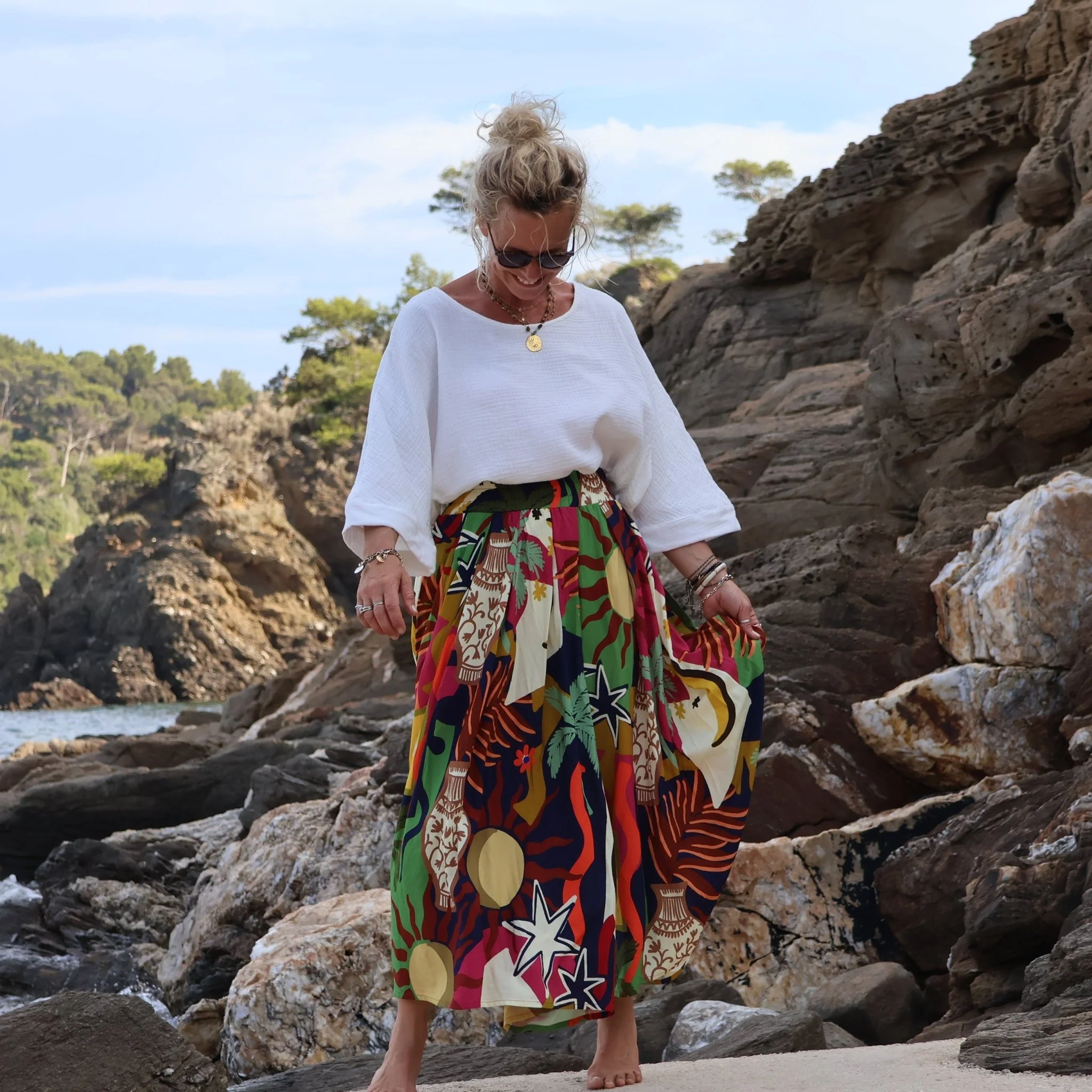 Pantalon Paco -  viscose Kos - Image 3