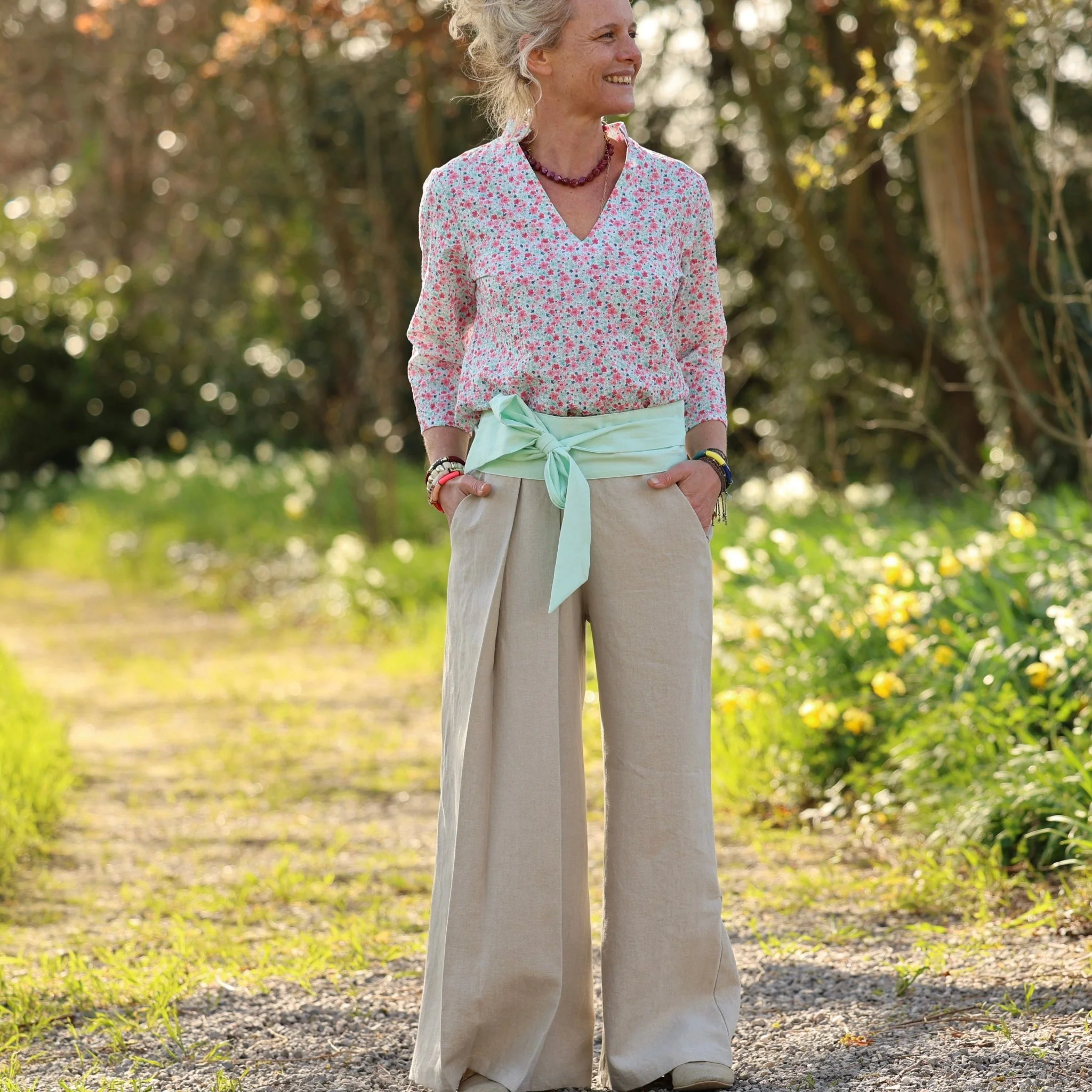 Pantalon Suwannee - Lin Ficelle - Image 10
