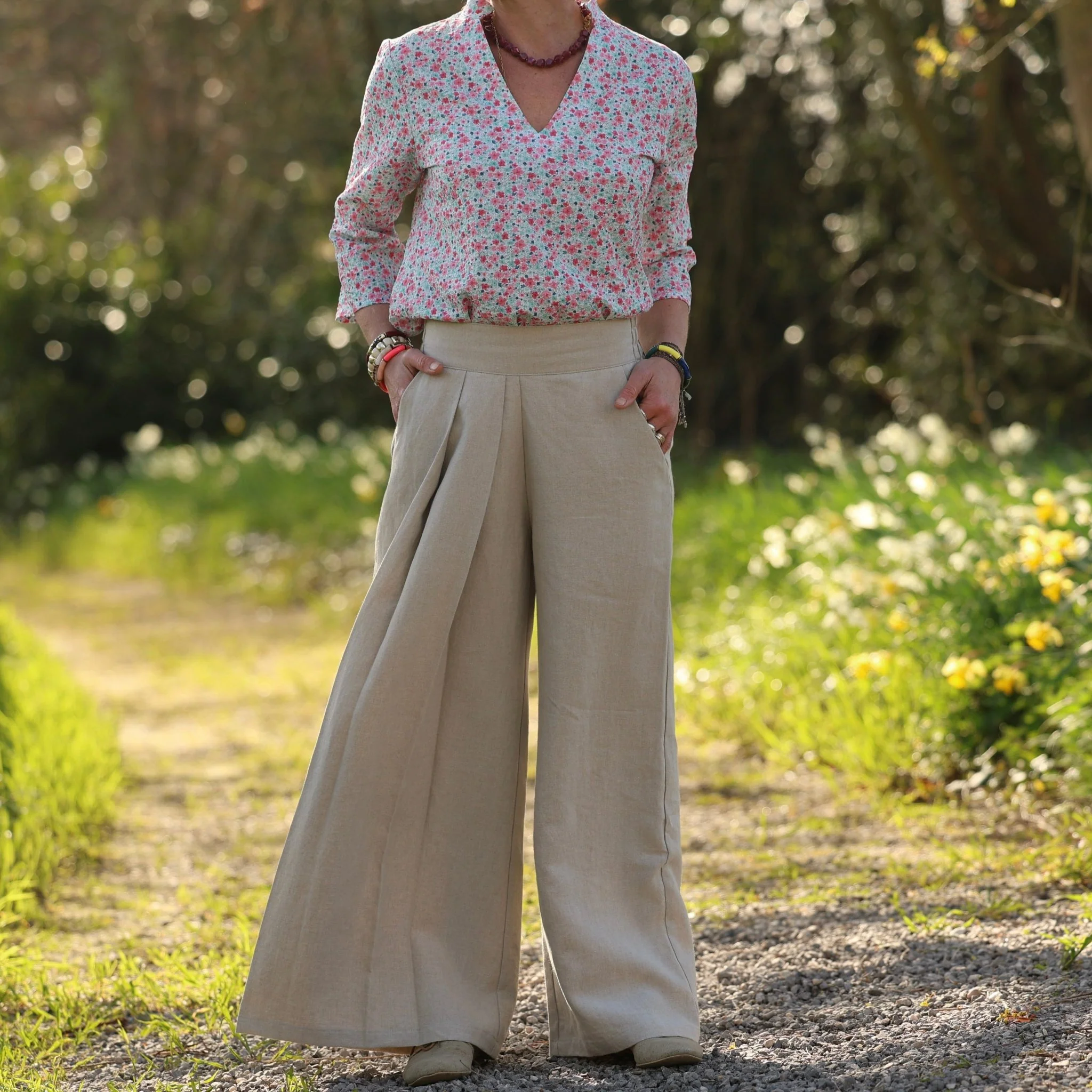 Pantalon Suwannee - Lin Ficelle - Image 12