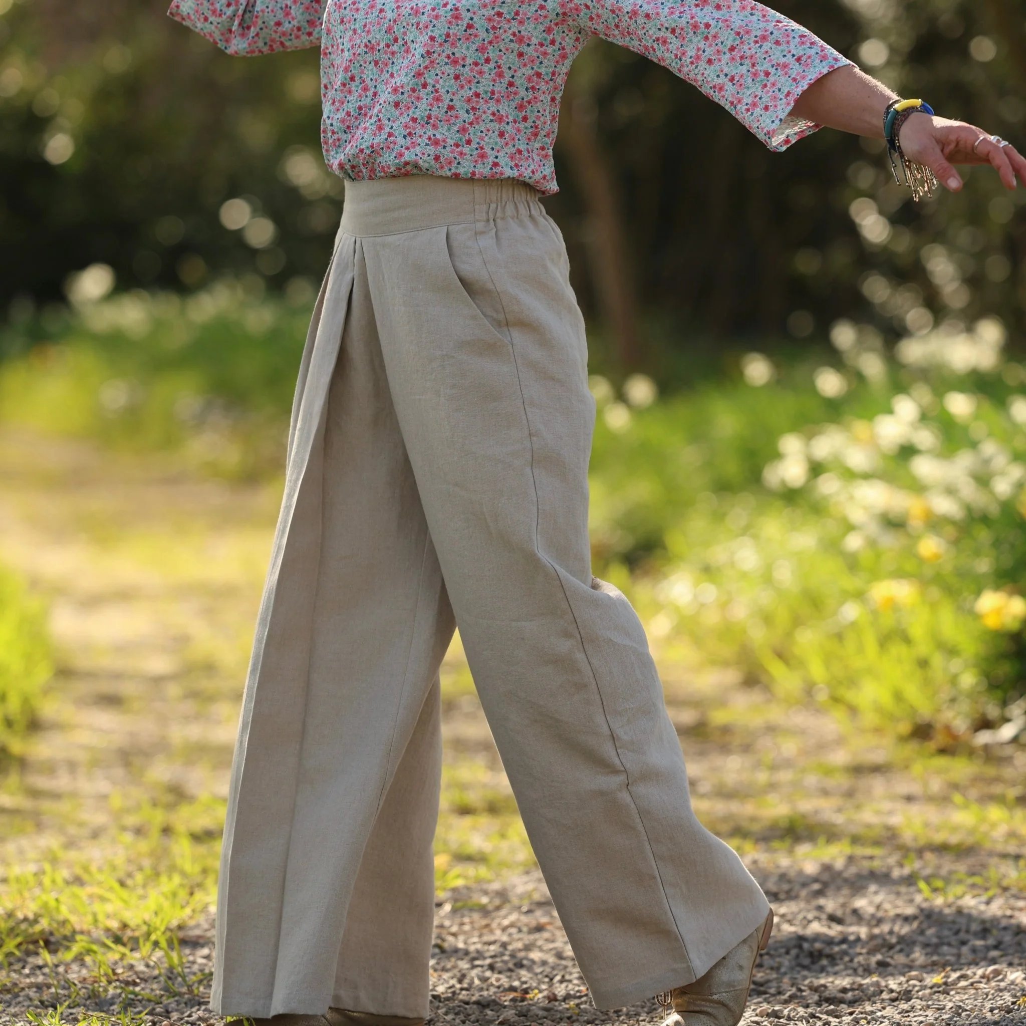 Pantalon Suwannee - Lin Ficelle - Image 13