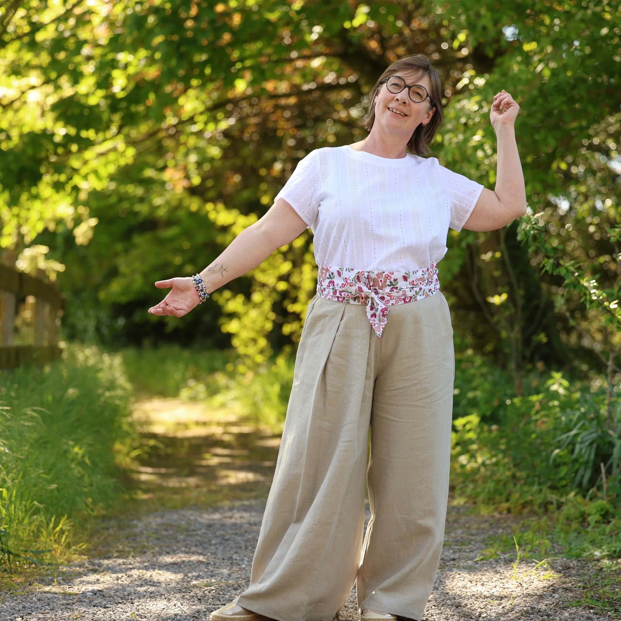 Pantalon Suwannee - Lin Ficelle - Image 14