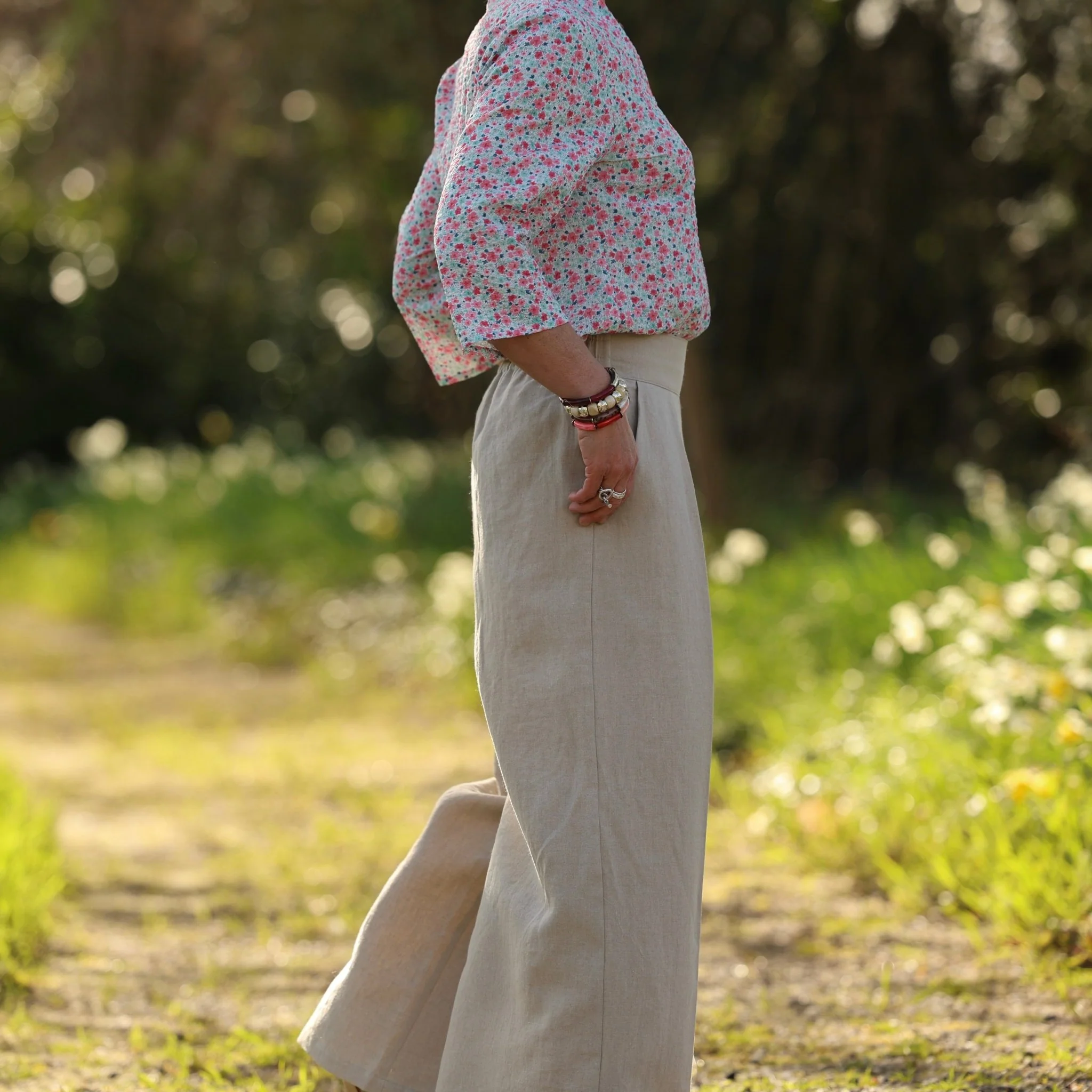 Pantalon Suwannee - Lin Ficelle - Image 15