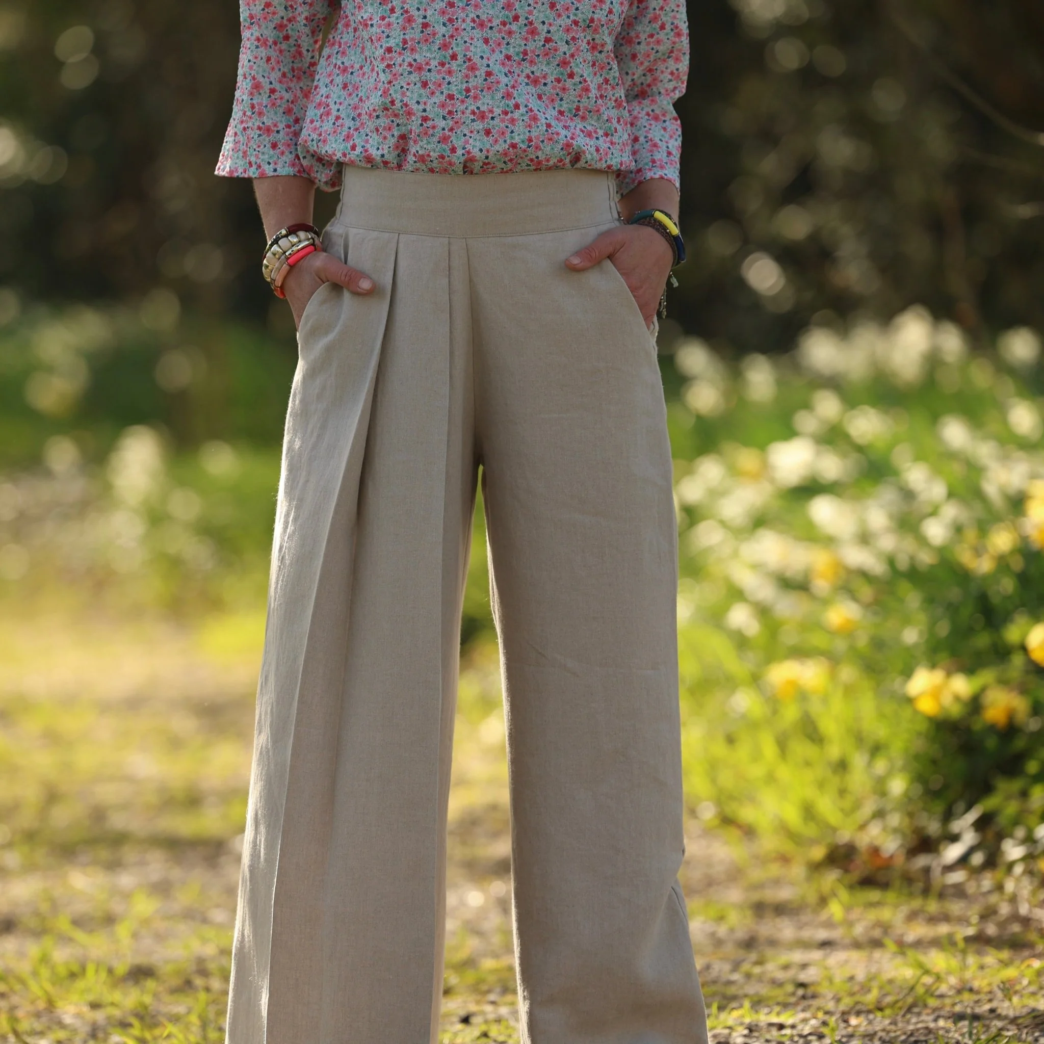 Pantalon Suwannee - Lin Ficelle - Image 16