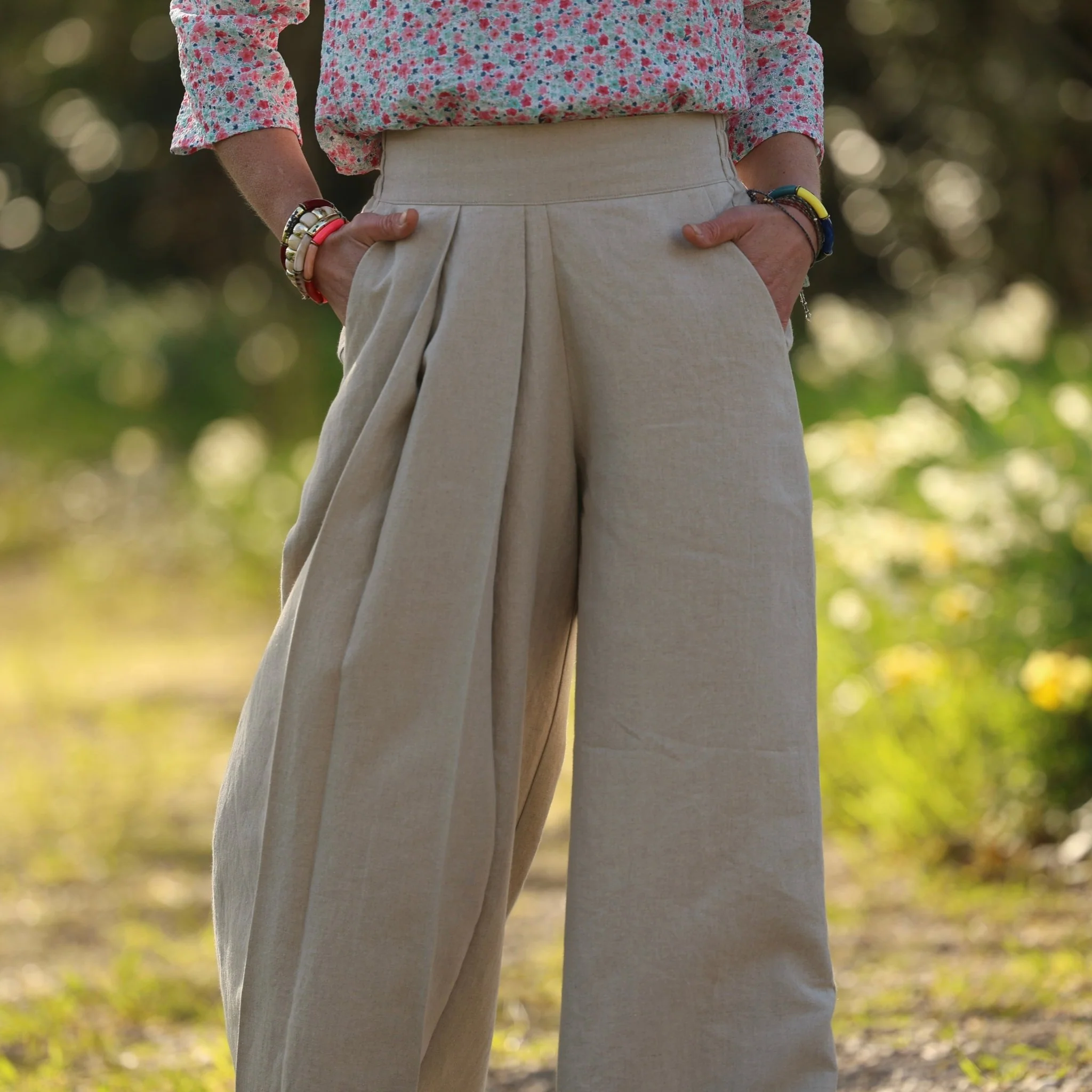 Pantalon Suwannee - Lin Ficelle - Image 6