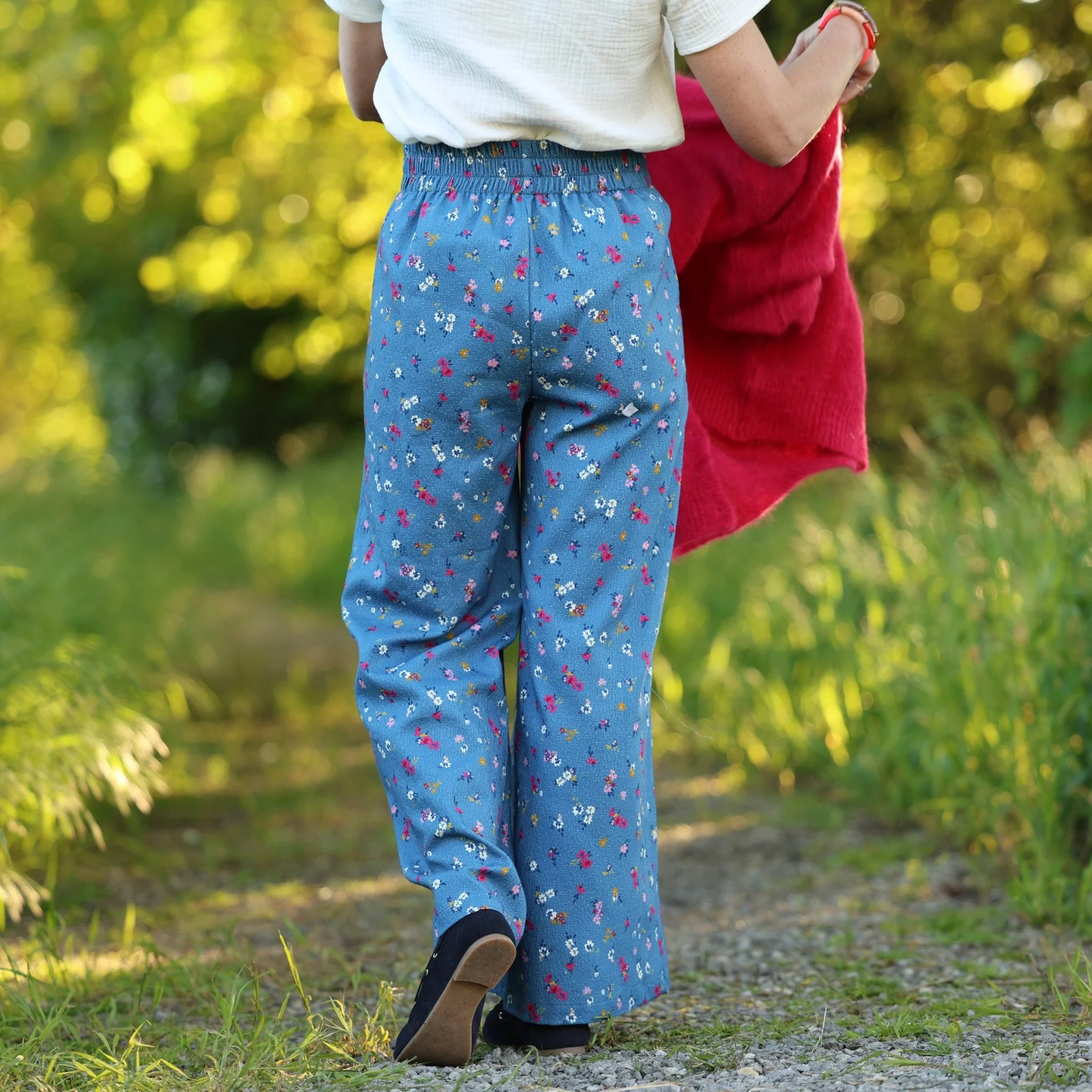 Pantalon Suwannee - coton armuré fleurs des bois - Image 7