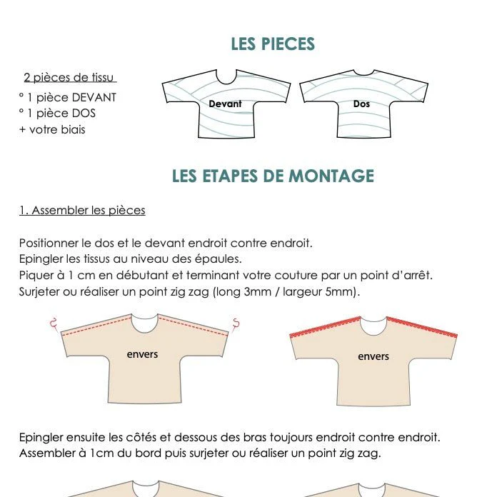Patron PDF blouse Yumi - Image 16